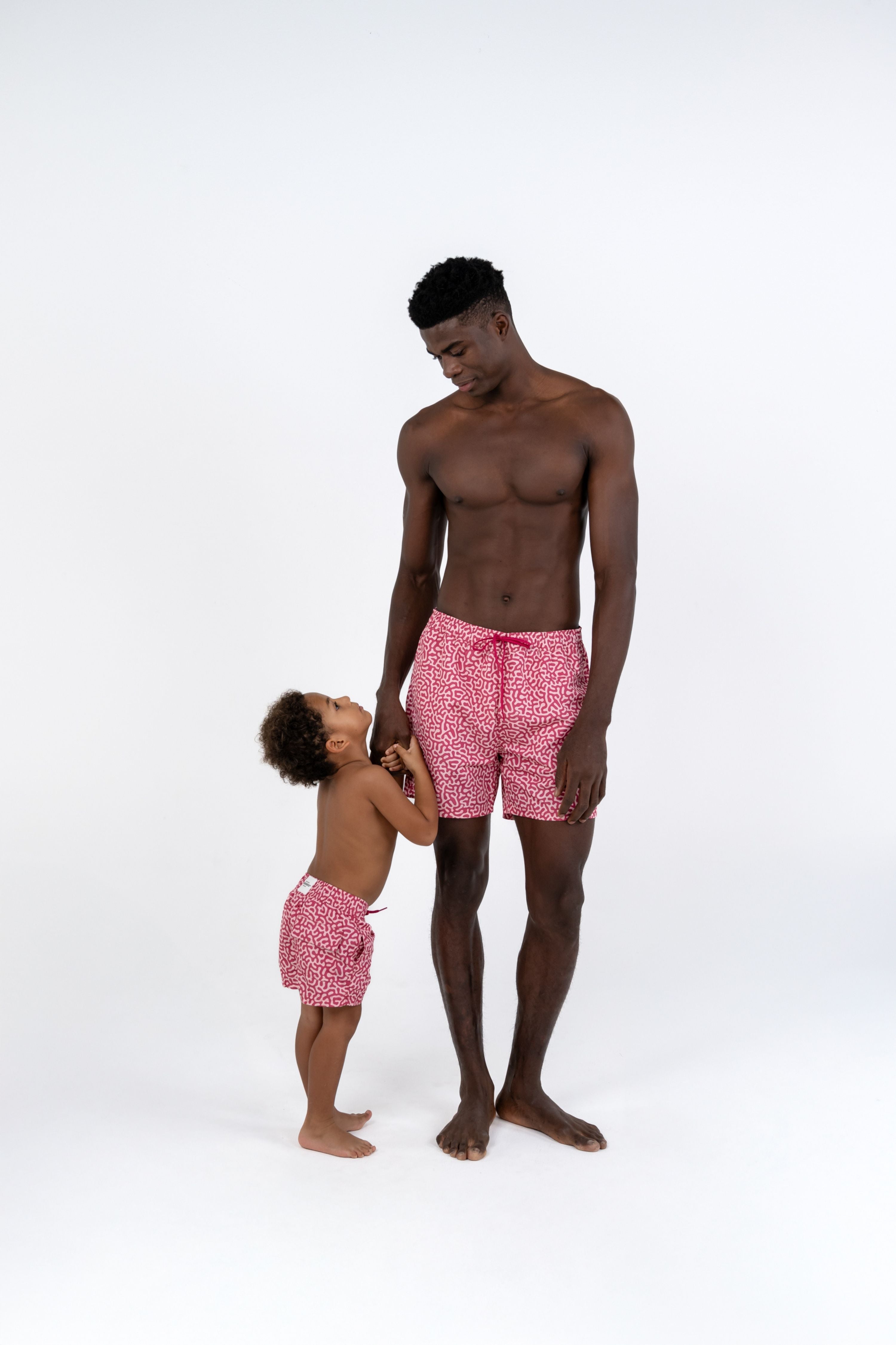 BOY SWIM SHORT - Coral Reef