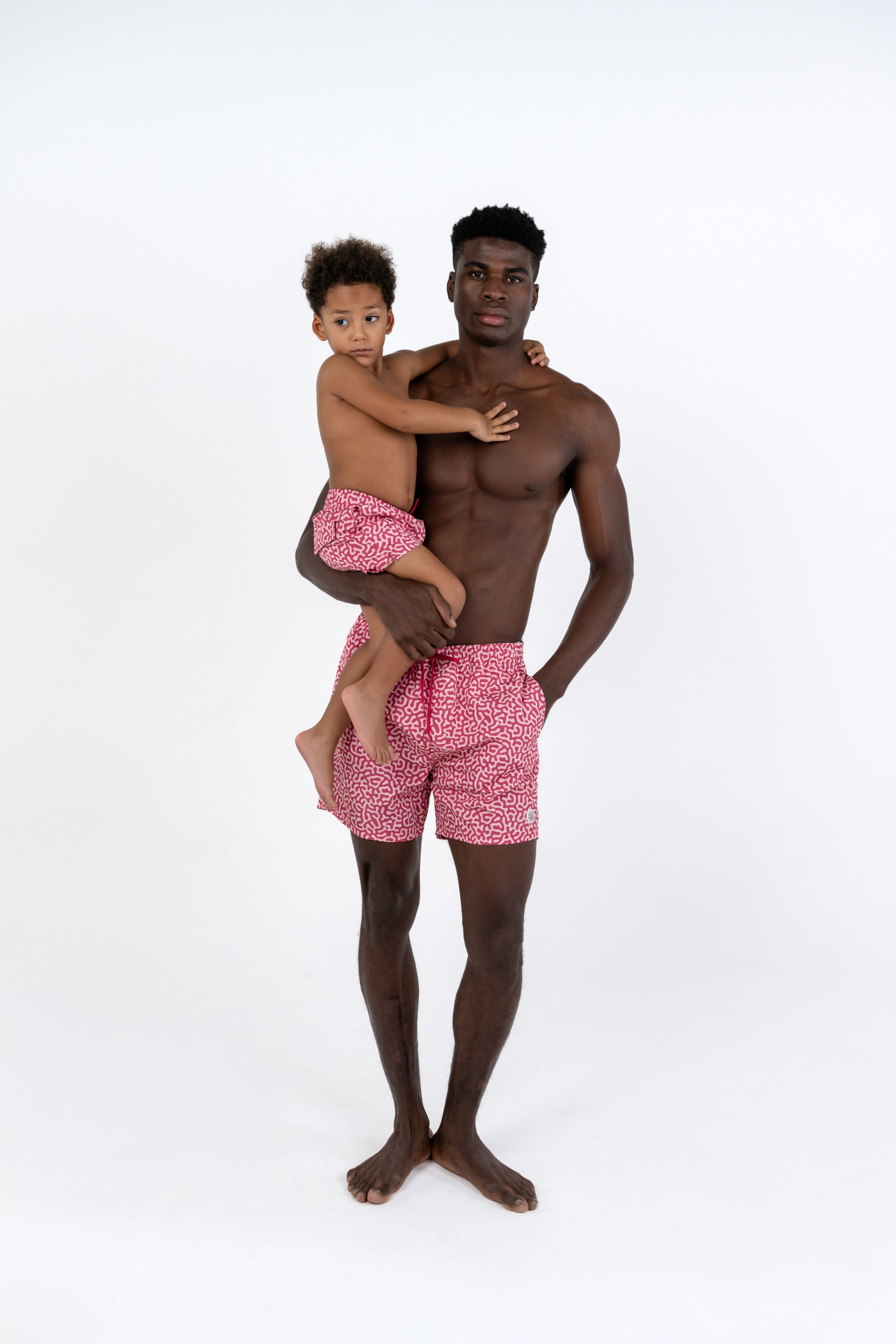 BOY SWIM SHORT - Coral Reef