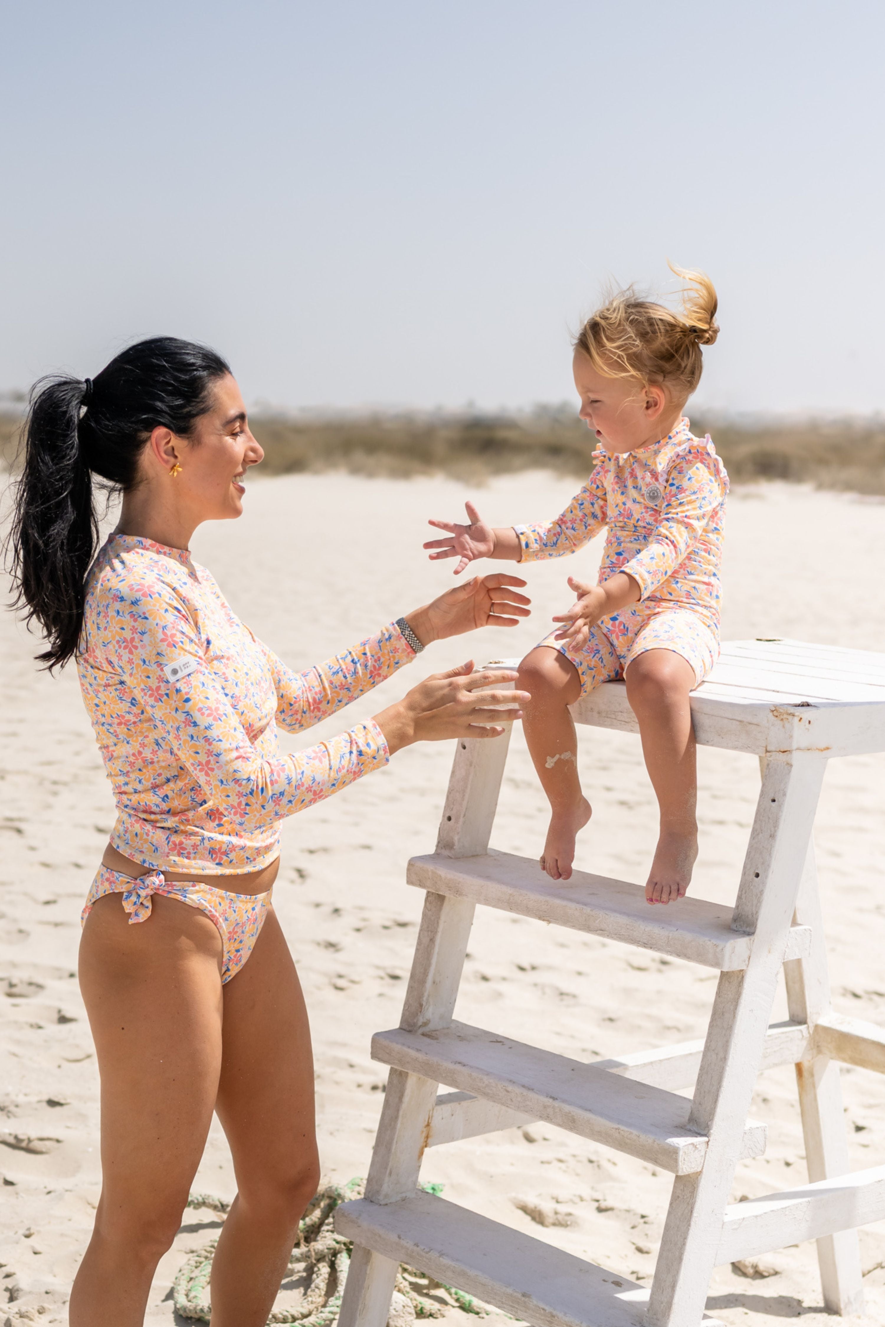 BABY SWIMSUIT - RUFFLES - Summer Bloom