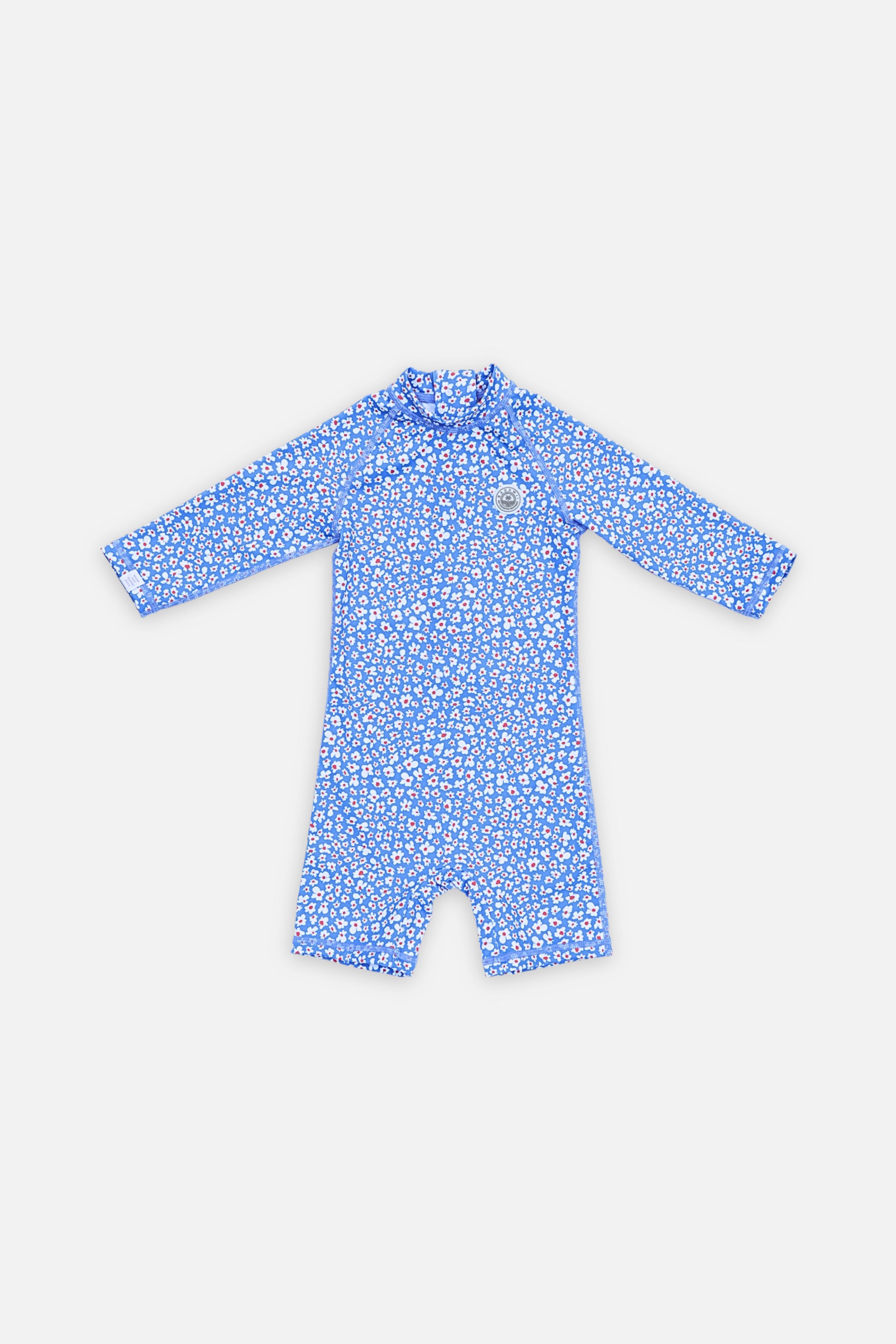BABY SWIMSUIT - Blue Garden