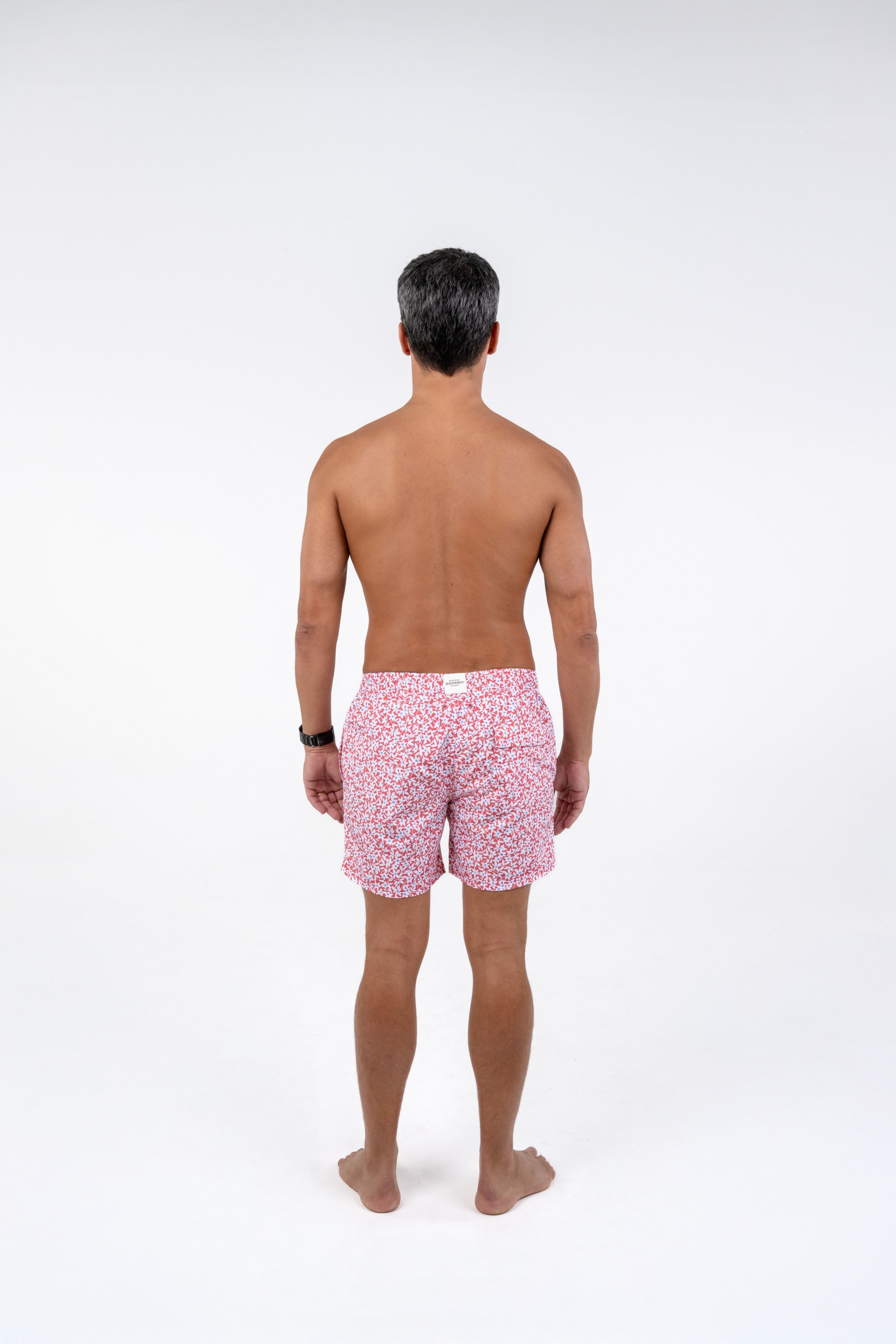 MEN SWIM SHORT - Floral Ditsy