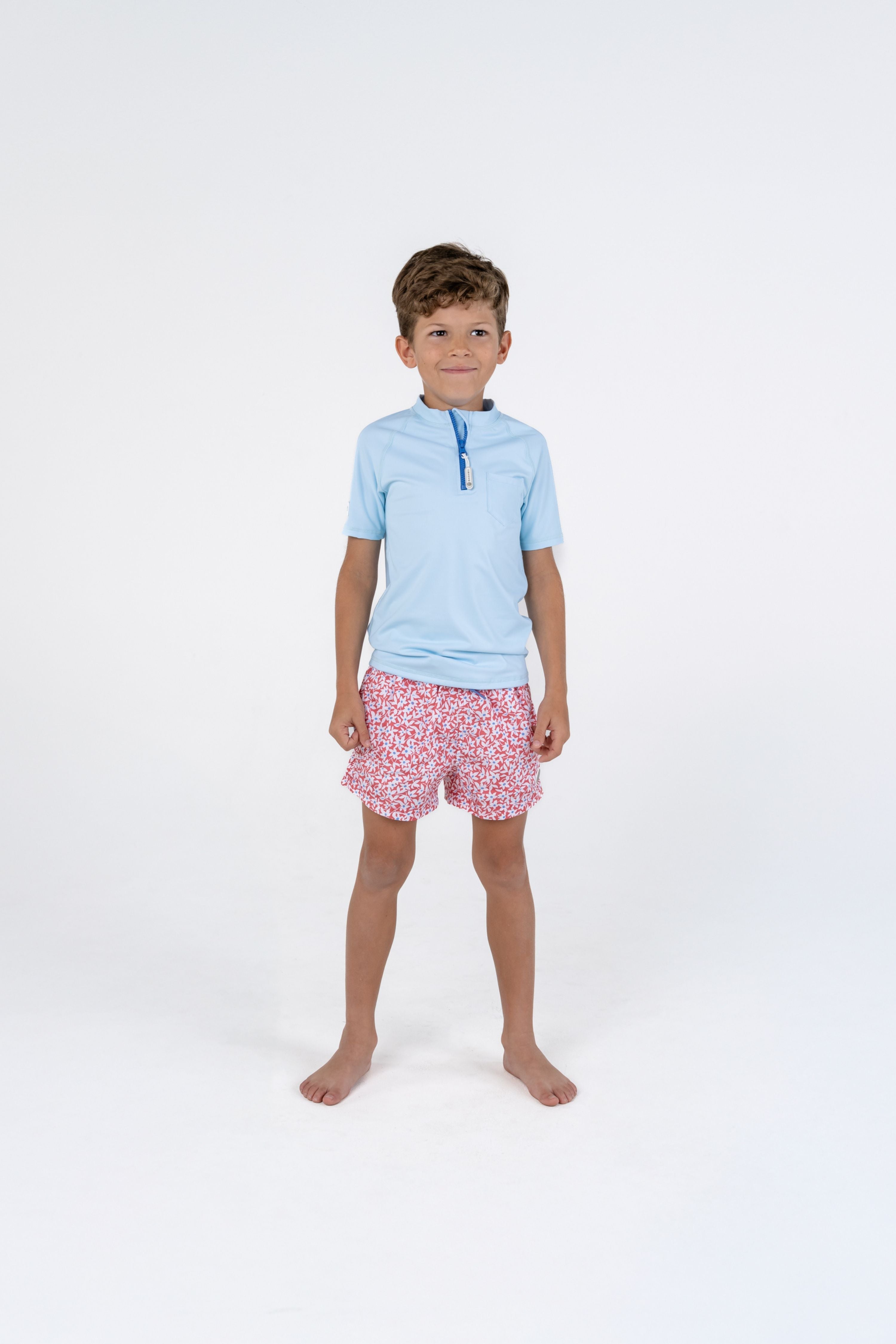 BOY UV T-SHIRT - SHORT SLEEVE - Fresh Blue