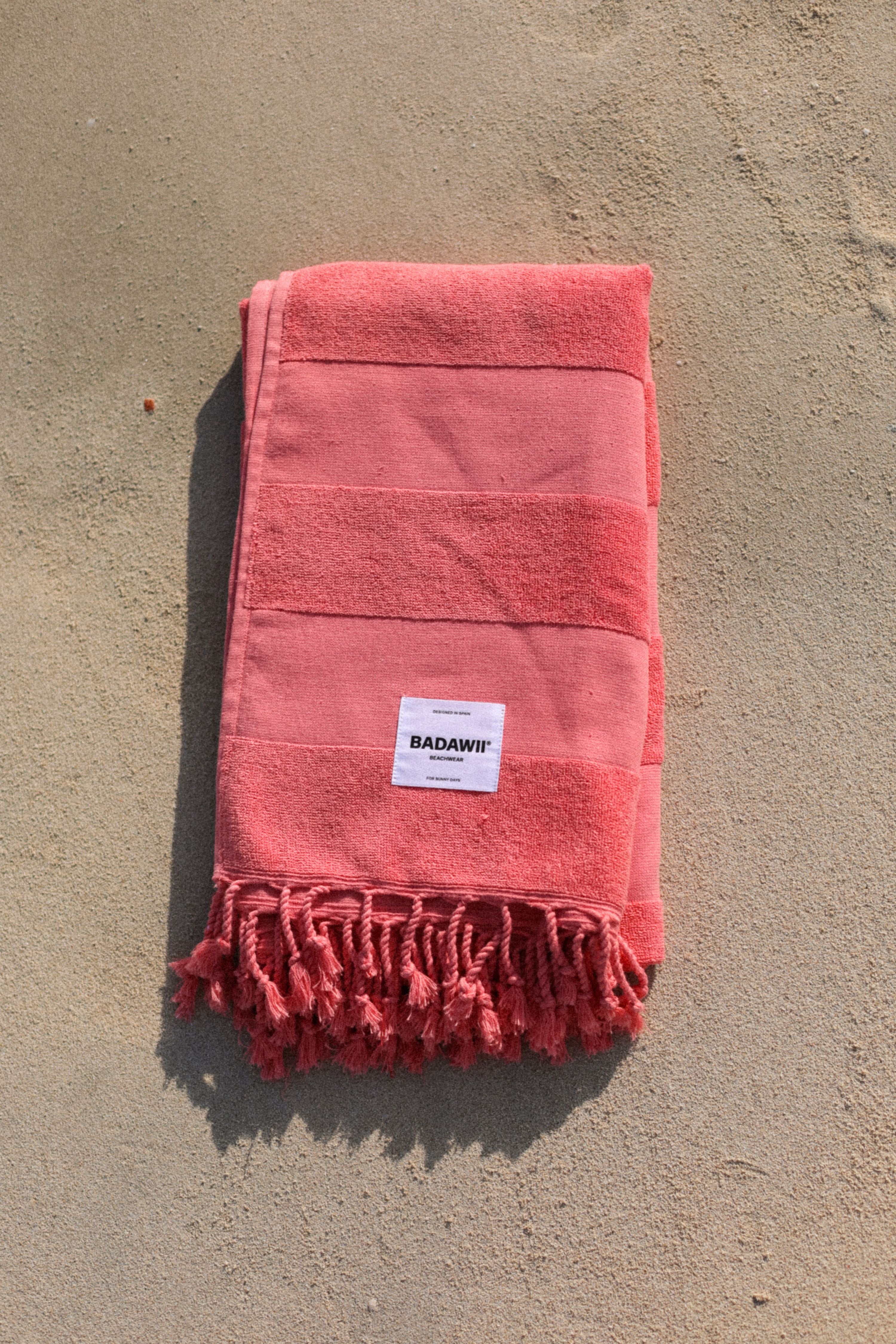BEACH TOWEL - Coral