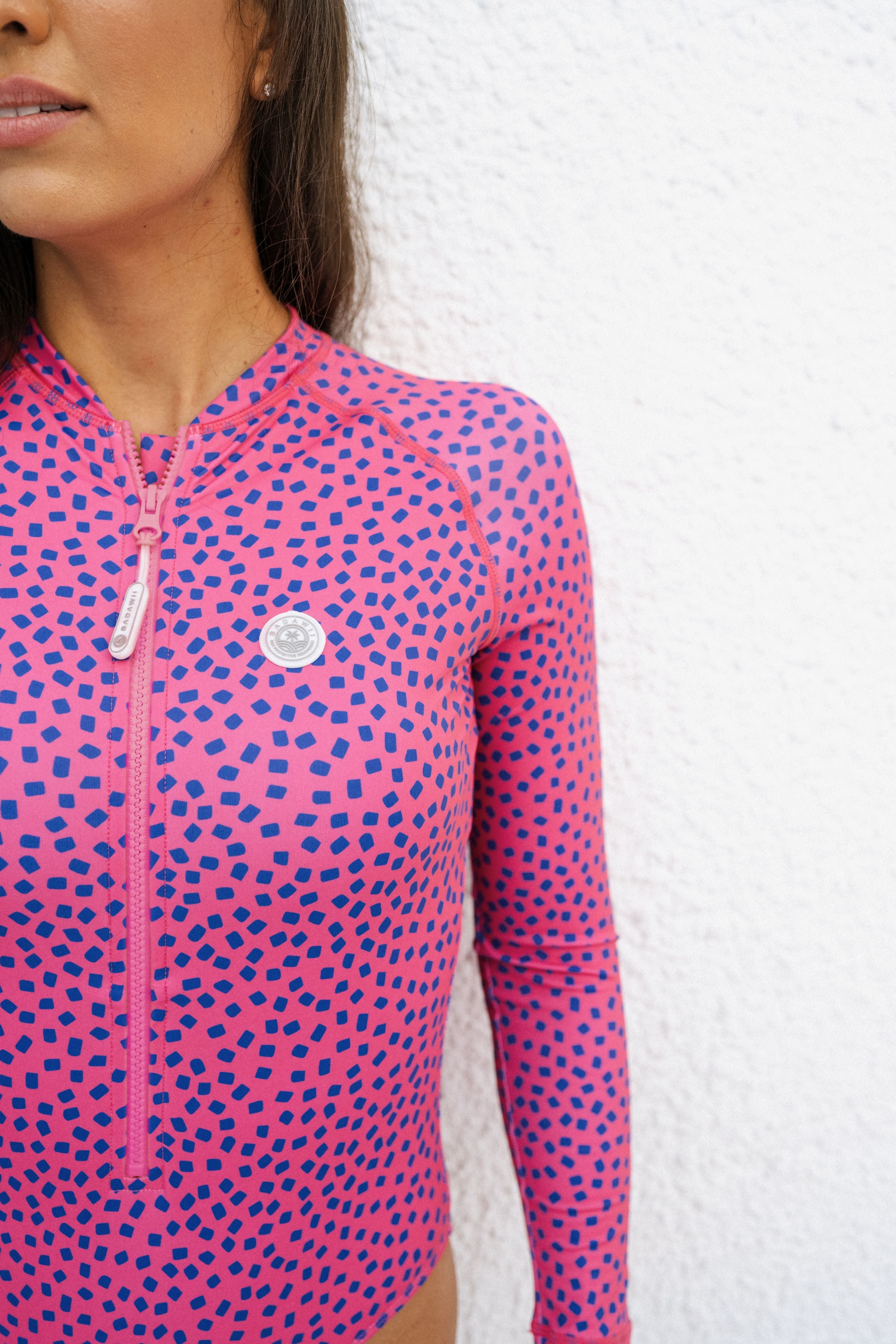 WOMAN SWIMSUIT - LONG SLEEVE - Party Punch