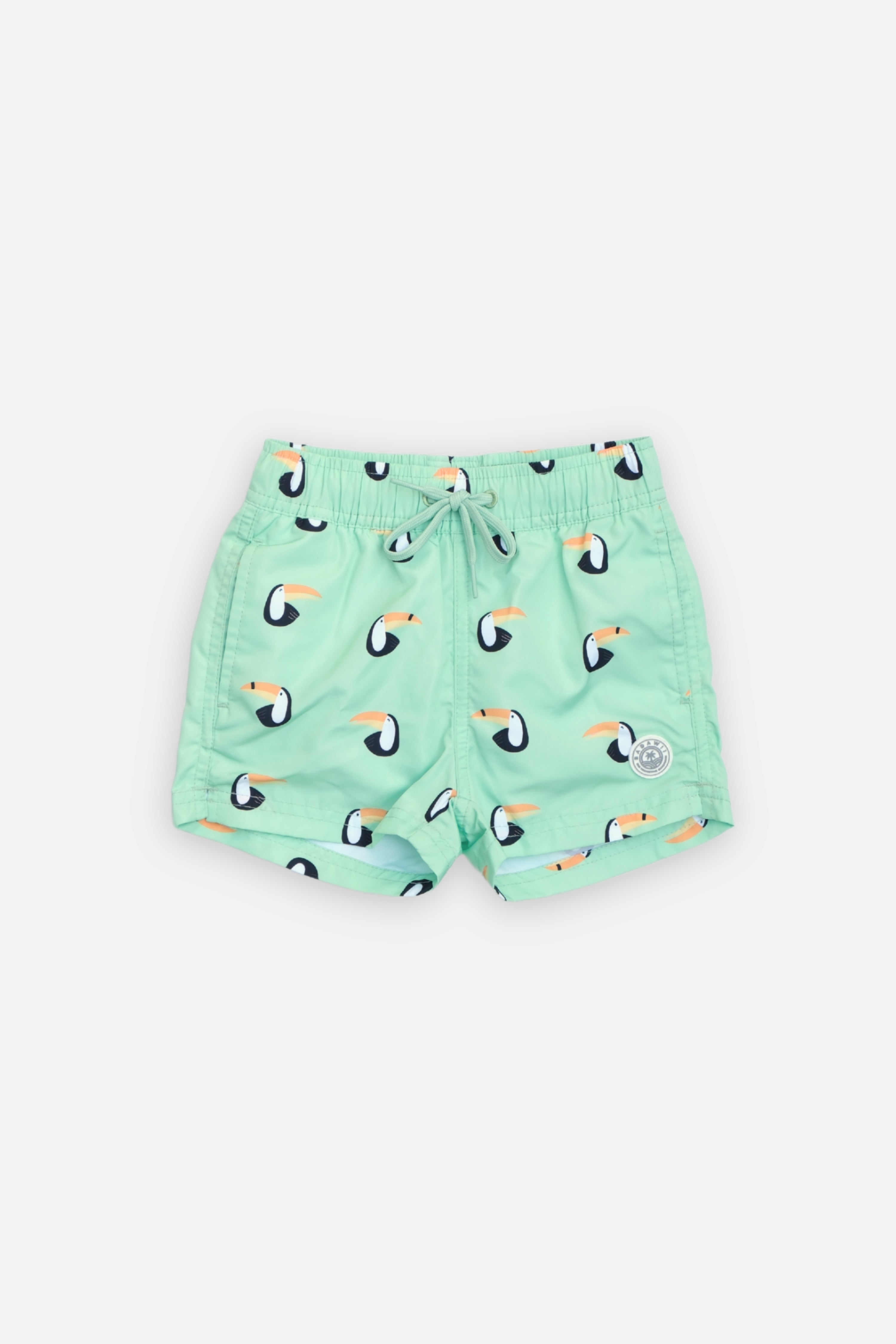 BOY SWIM SHORT - Toucan Paradise