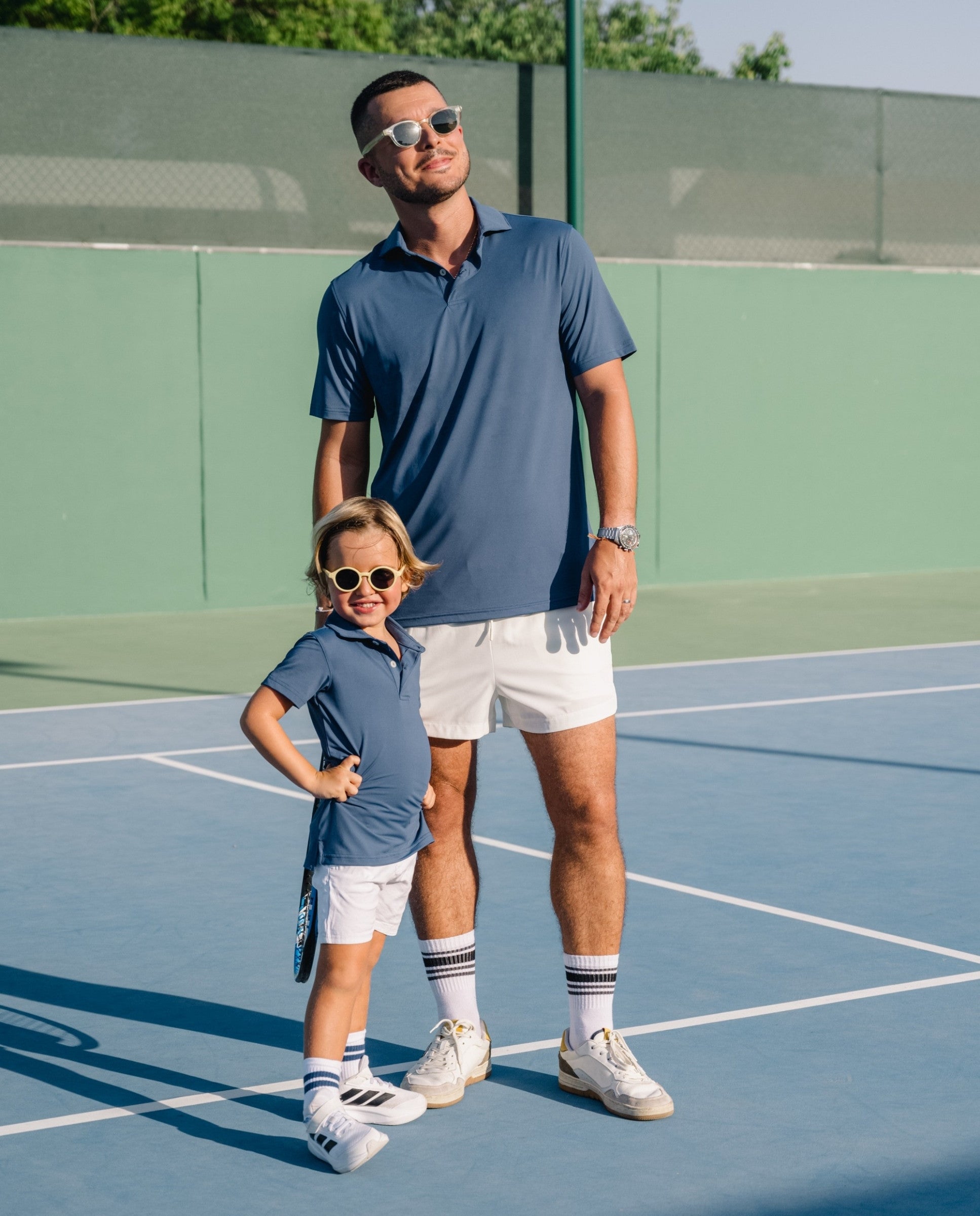 KIDS ACTIVE+ POLO - Navy Blue