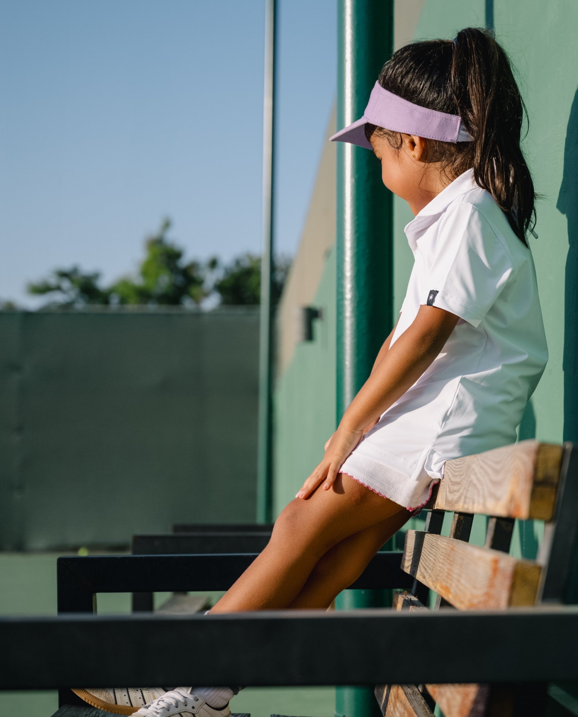 KIDS ACTIVE+ POLO - White