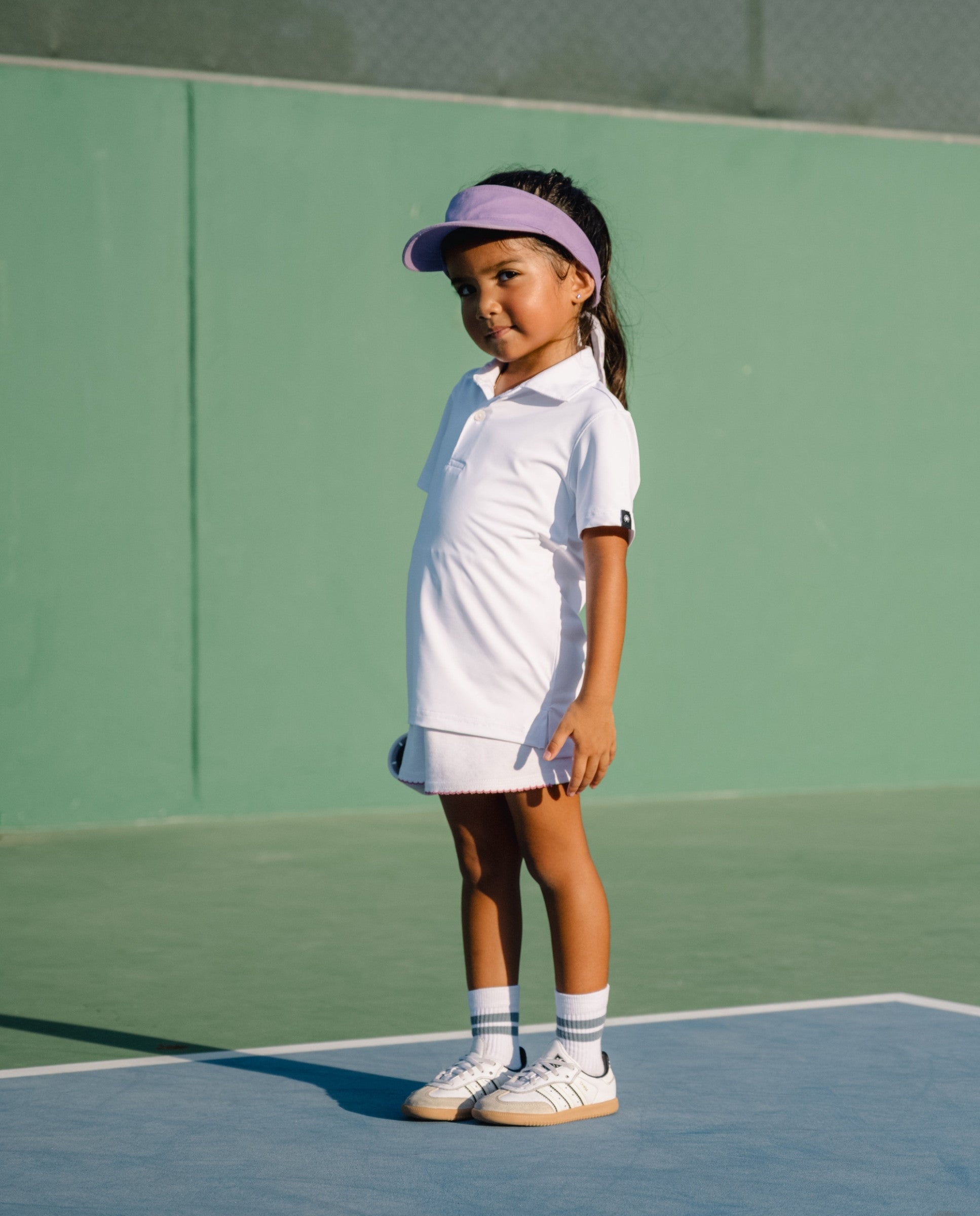KIDS ACTIVE+ POLO - White
