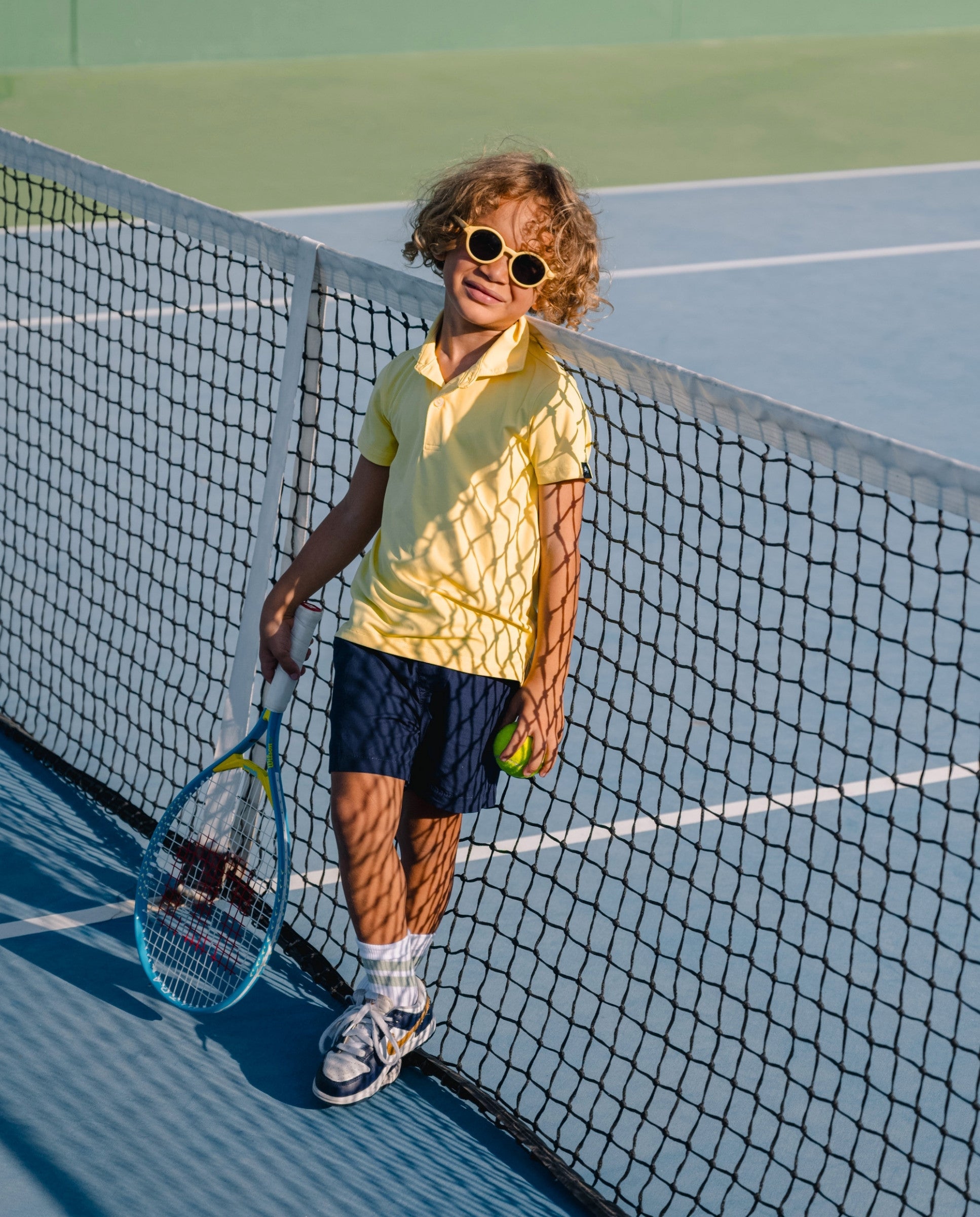 KIDS ACTIVE+ POLO - Yellow