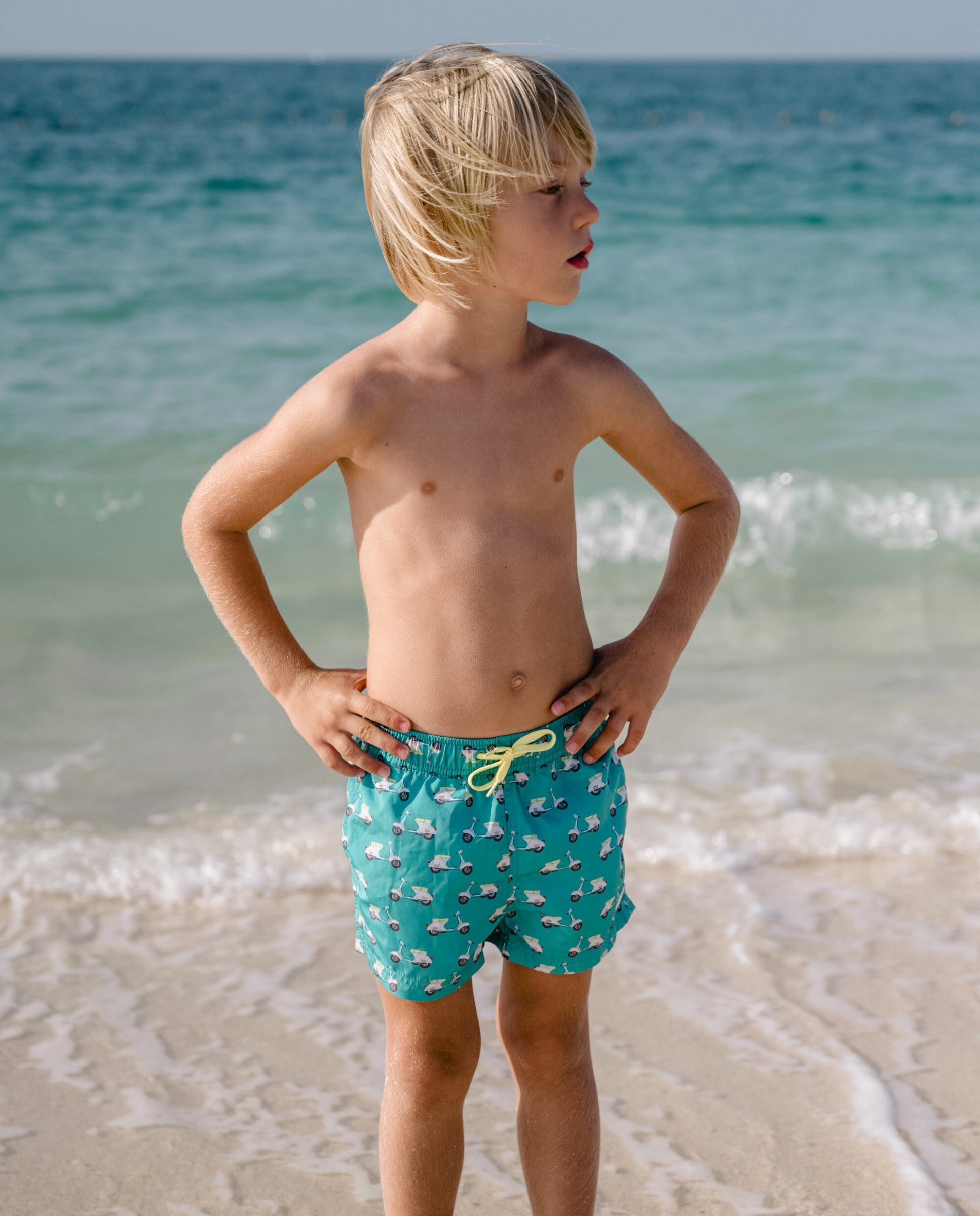 BOY SWIM SHORT - Amalfi Ride