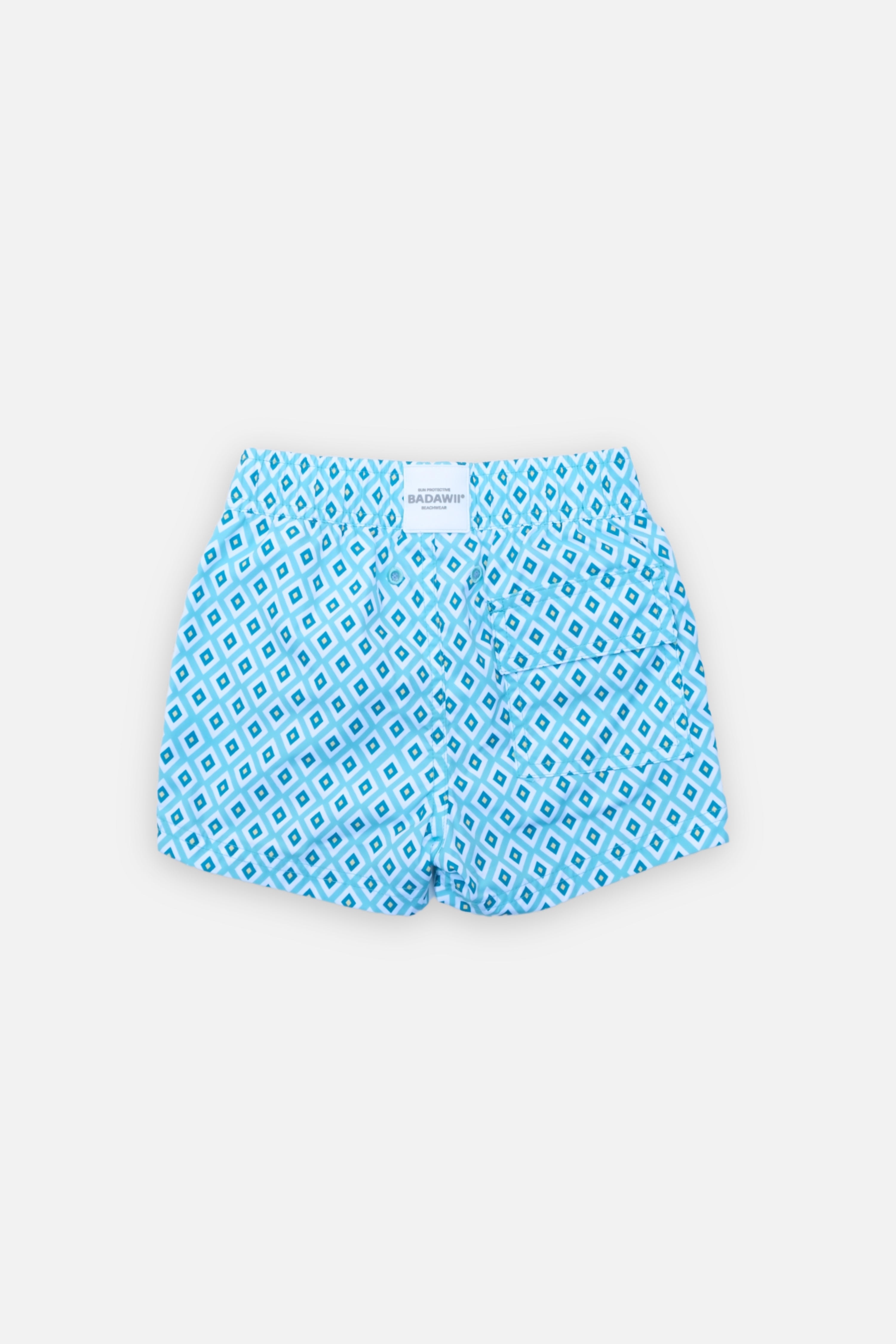 BOY SWIM SHORT - Diamond Green