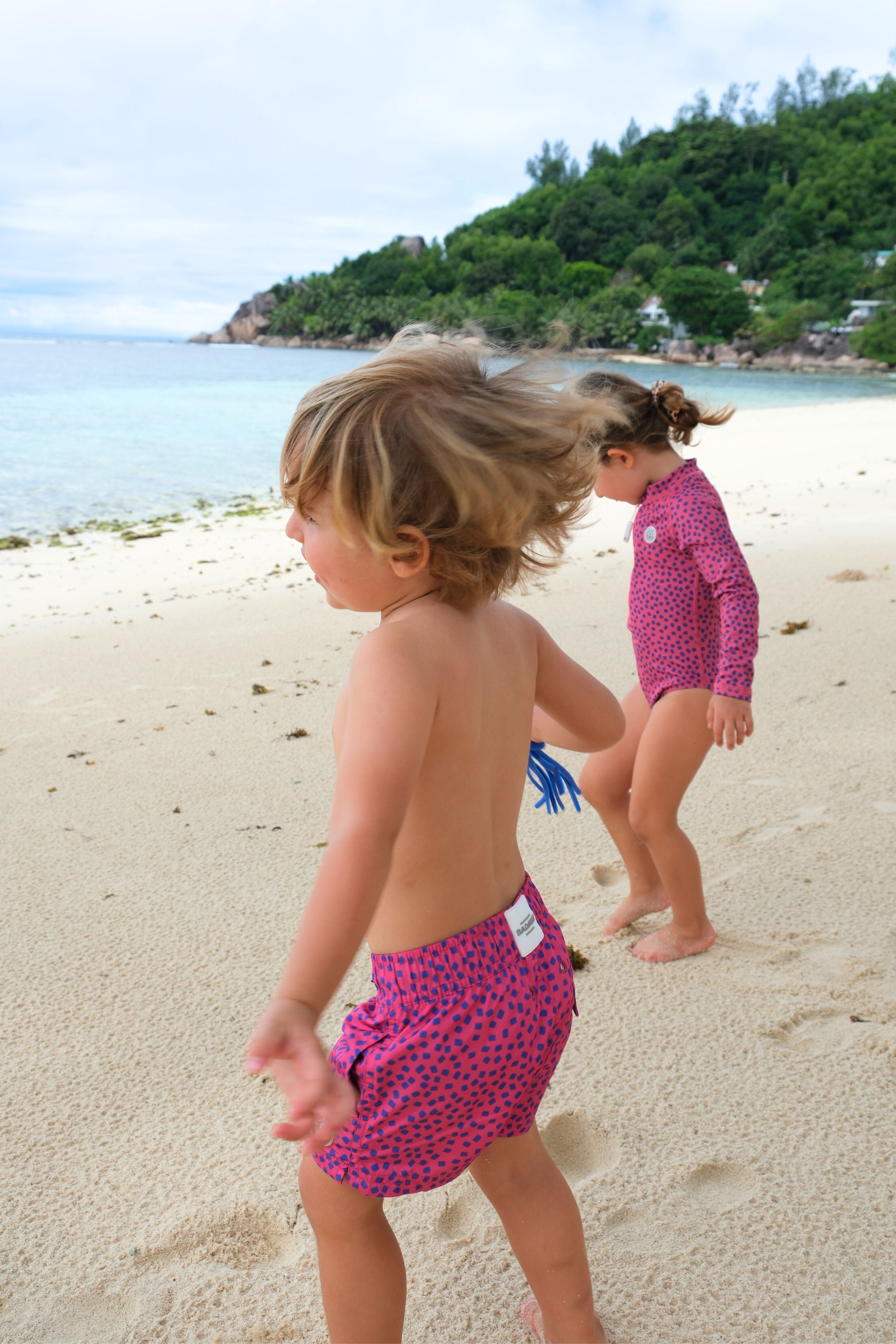 BOY SWIM SHORT - Party Punch