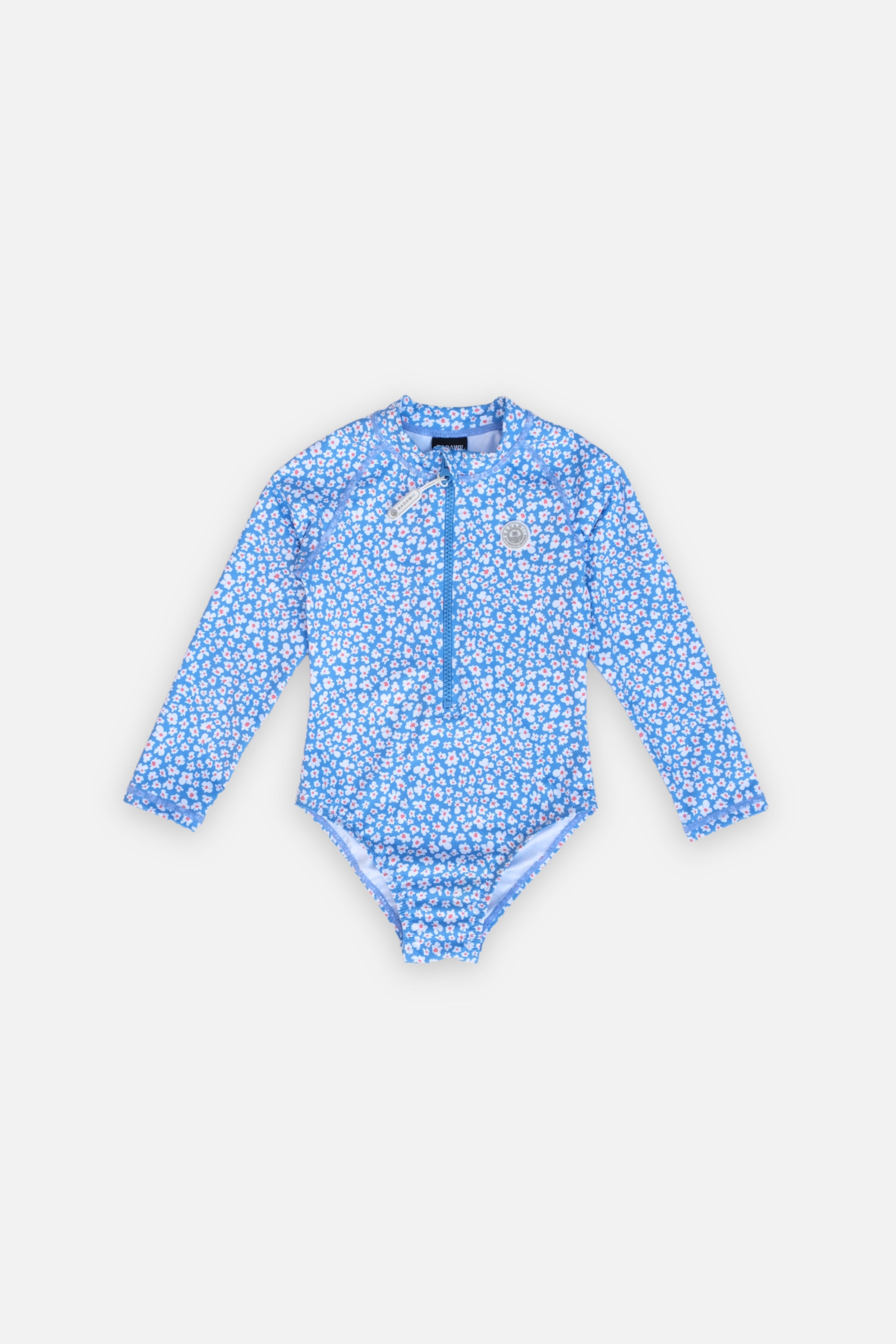 GIRL SWIMSUIT - Blue Garden