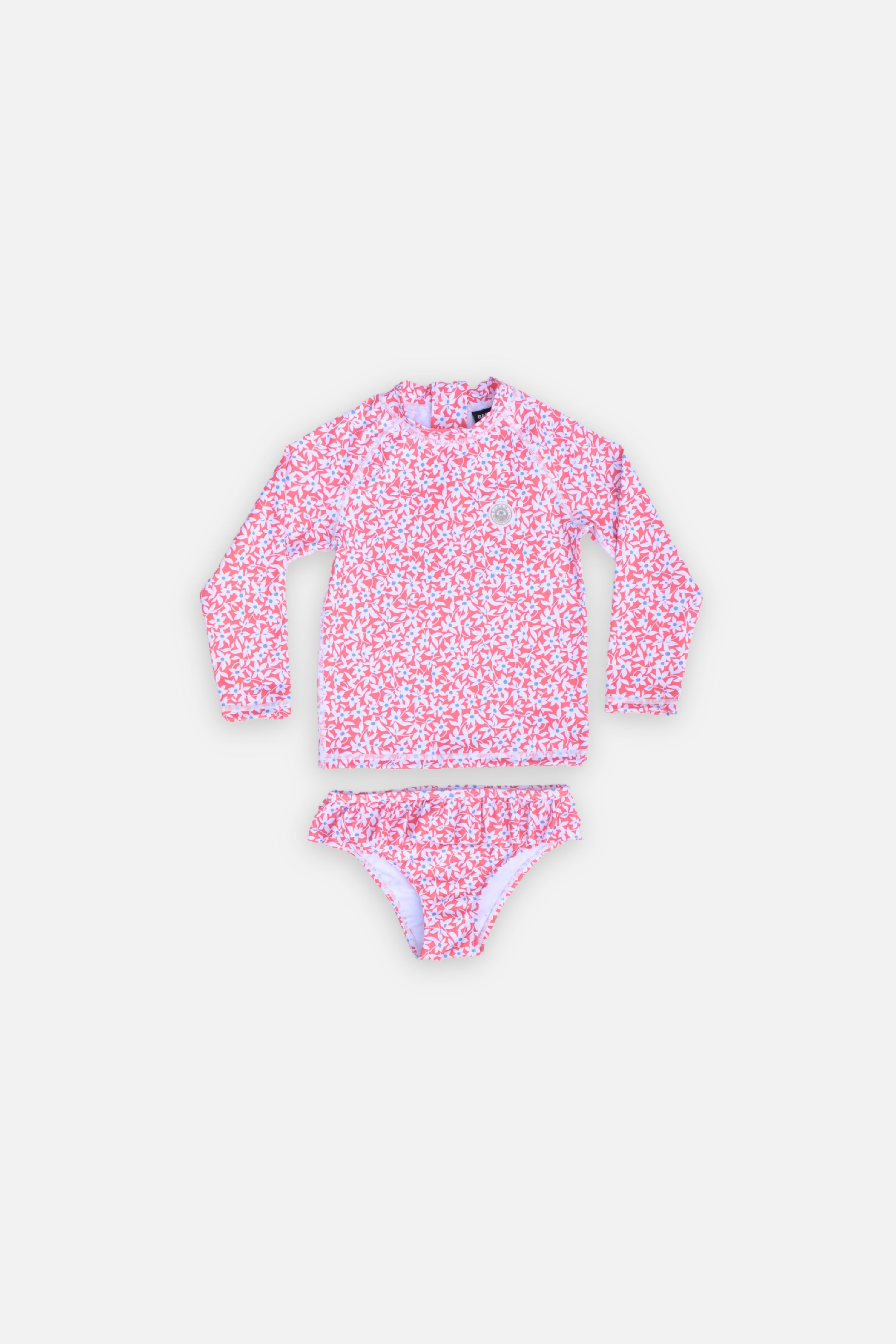 GIRL SWIMSUIT 2 PIECE - Floral ditsy