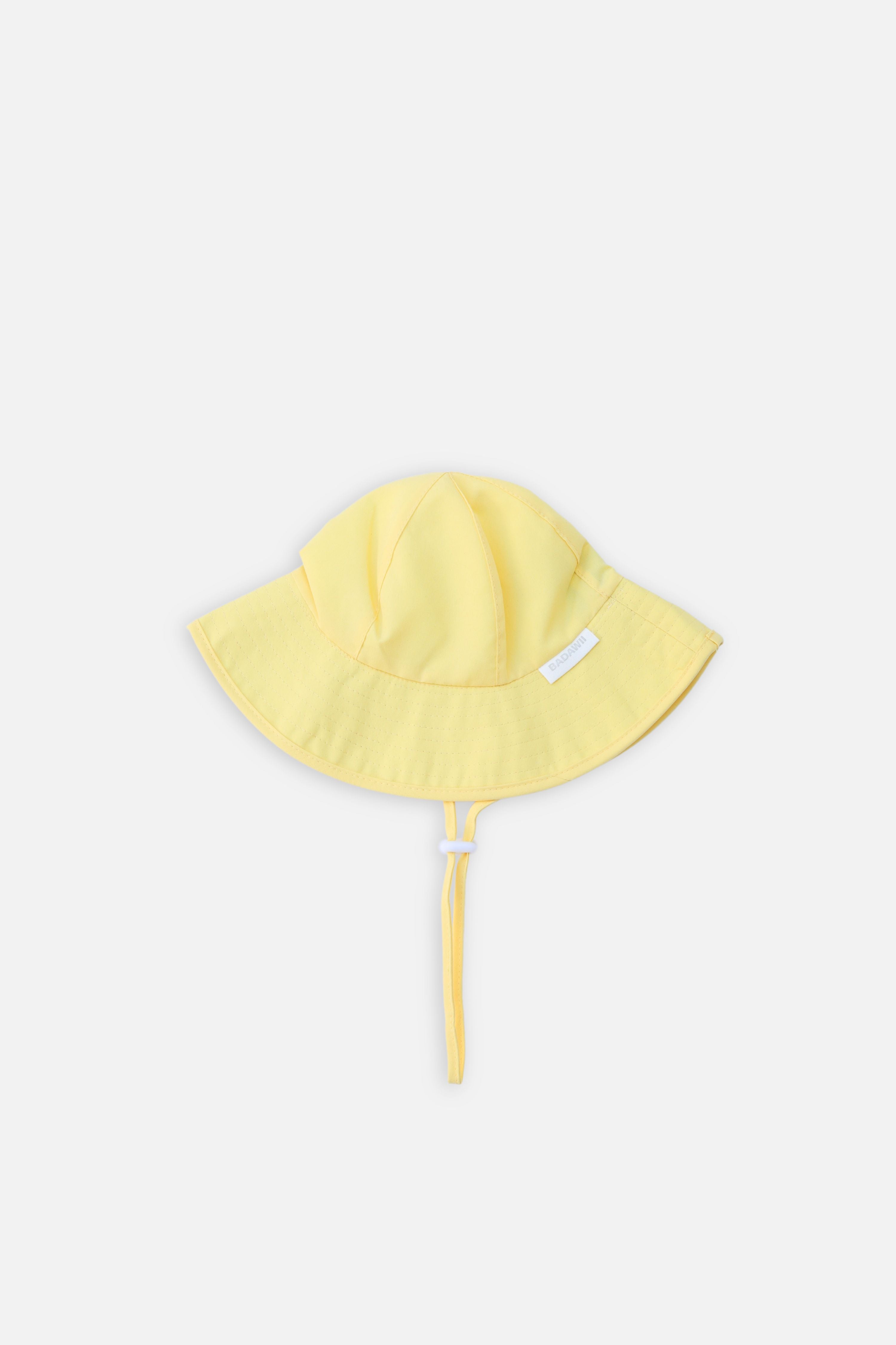 KIDS SWIM HAT - Light Yellow