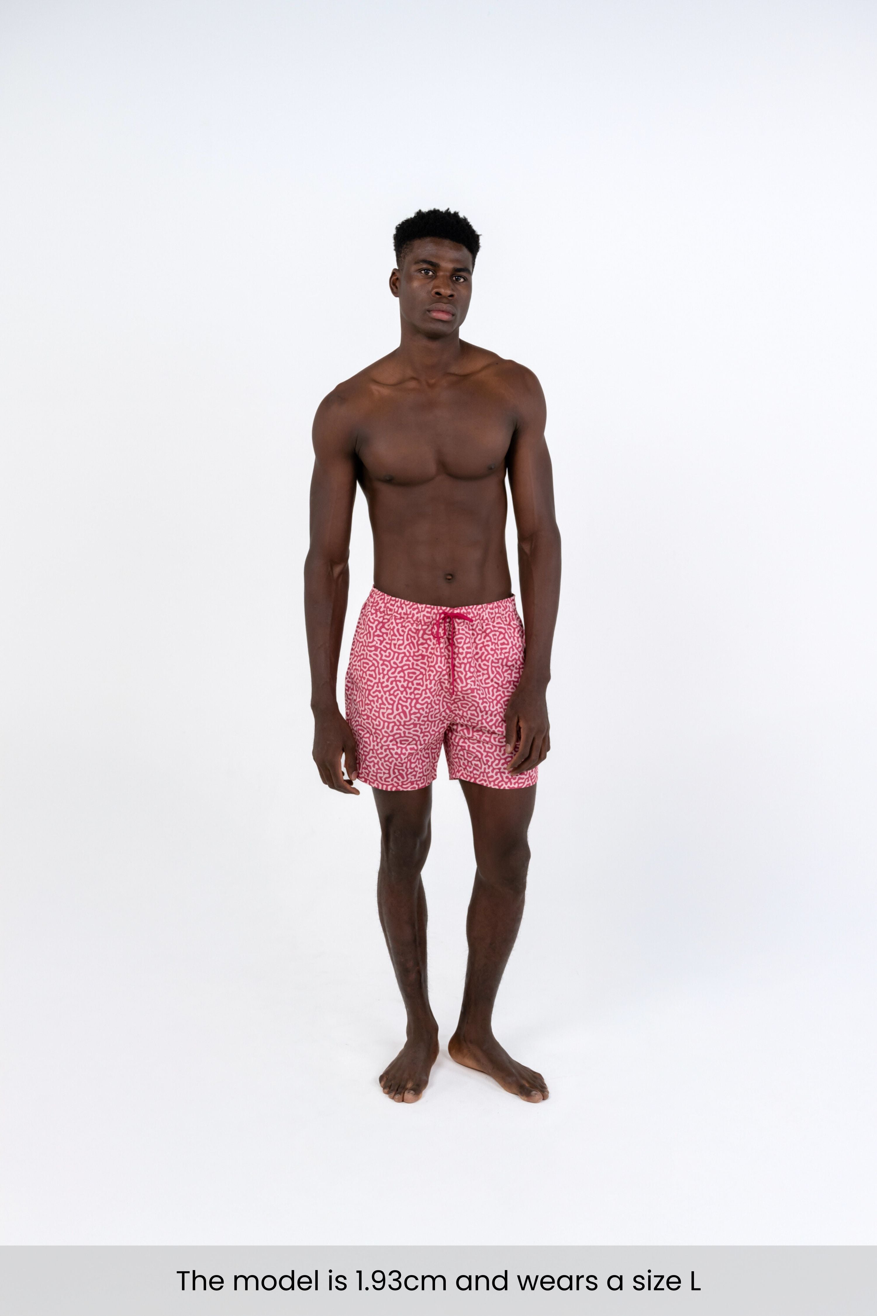 MEN SWIM SHORT - Coral Reef