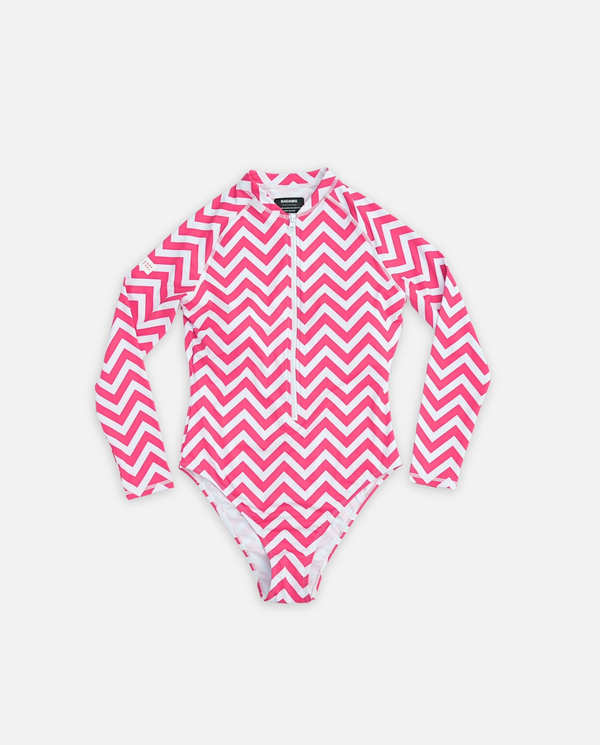 WOMAN SWIMSUIT LONG SLEEVE - Zigzag Riviera