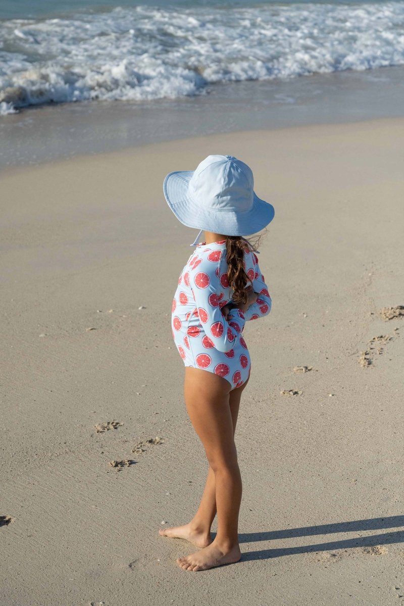Baby & Kids Sun Hat - Light Blue - Badawii UAE