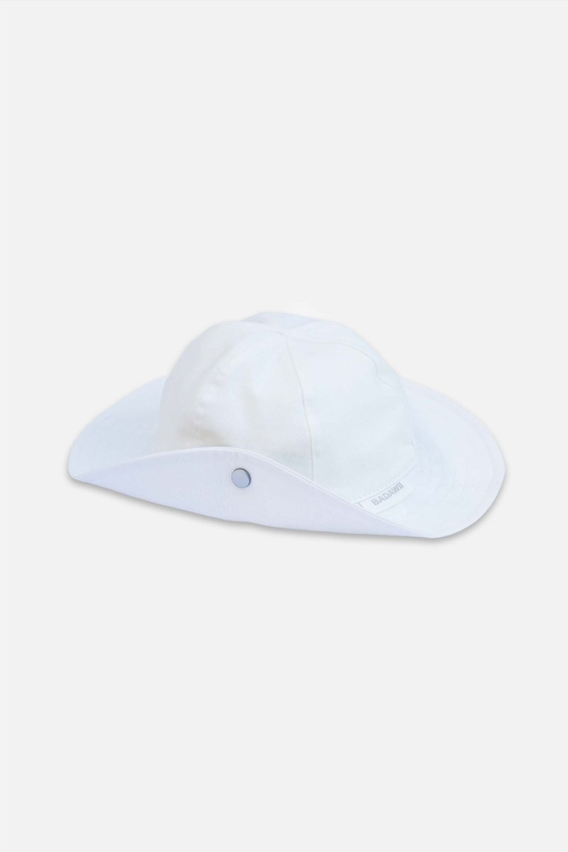 Baby & Kids Sun Hat - White - Badawii UAE