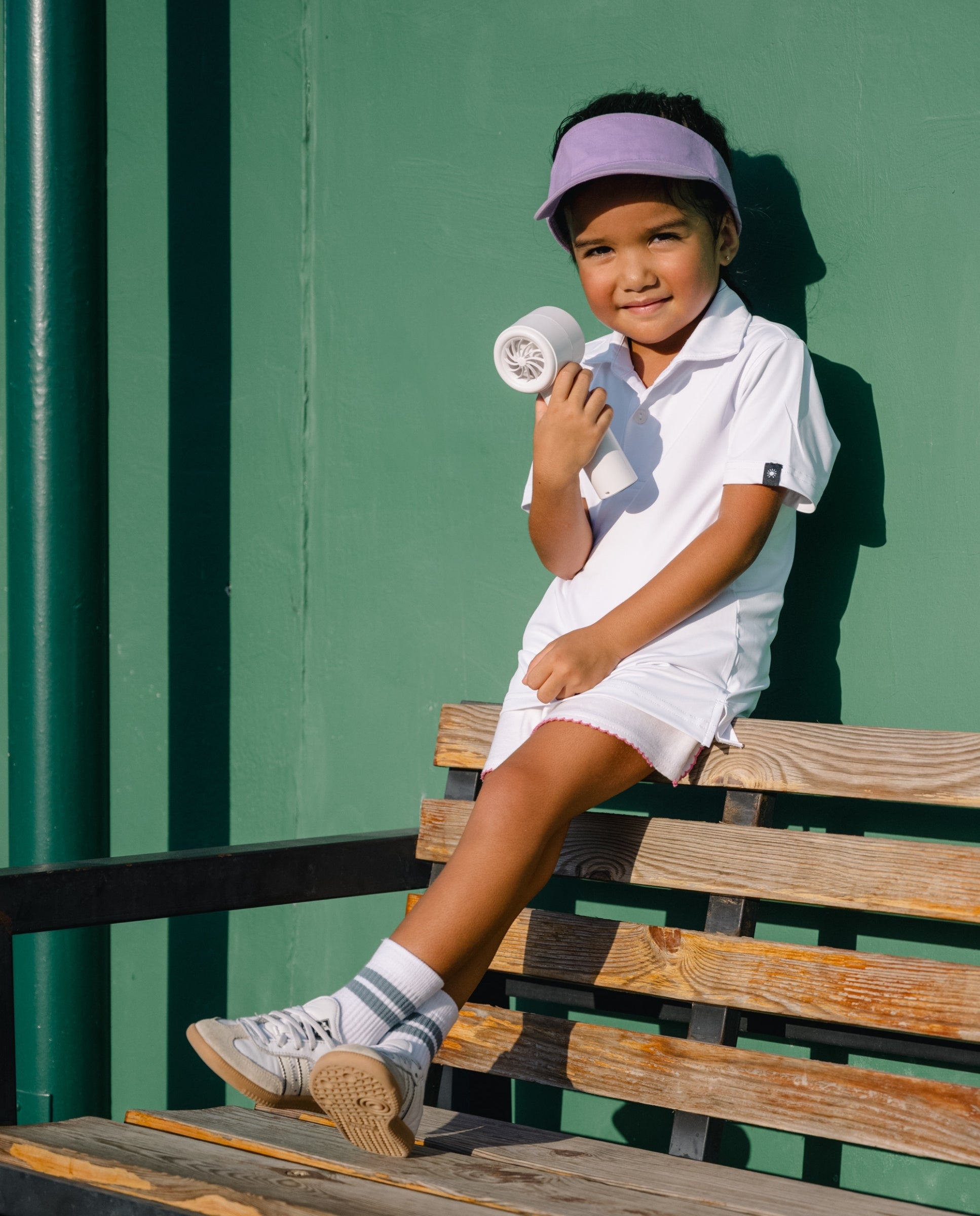KIDS ACTIVE+ POLO - White