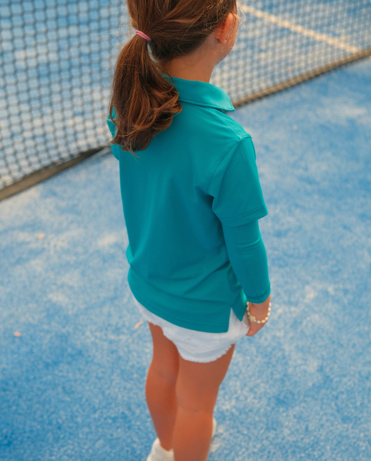 Kids UPF50+ Arm Sleeves - Green