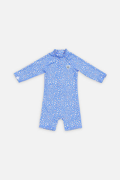 BABY SWIMSUIT - Blue Garden
