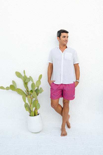 MEN SWIM SHORT - Party Punch