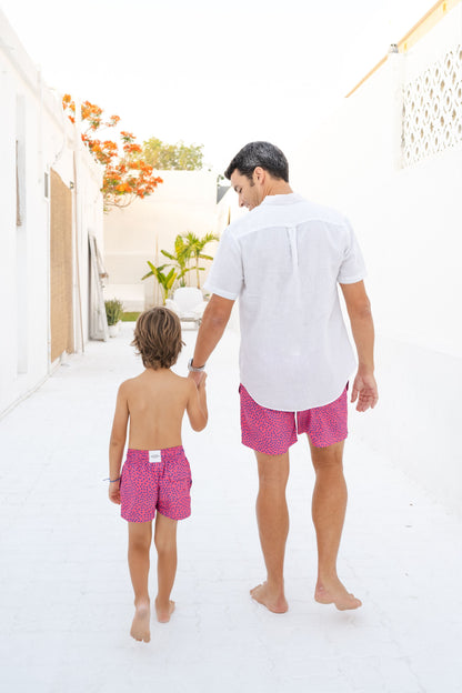 MEN SWIM SHORT - Party Punch