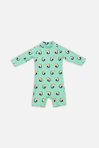 BABY SWIMSUIT - Toucan Paradise