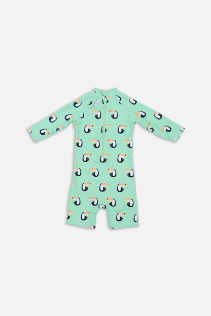 BABY SWIMSUIT - Toucan Paradise