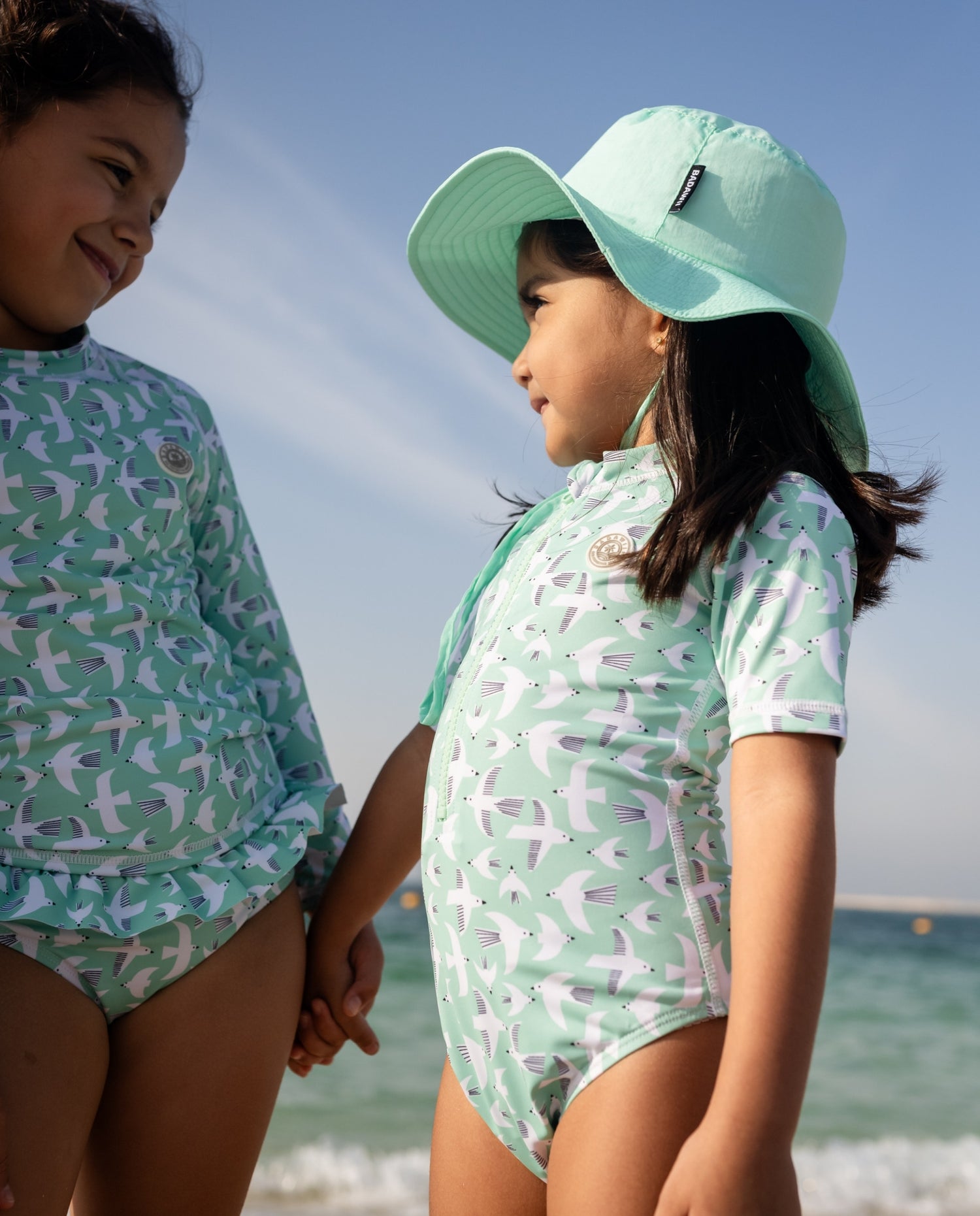 KIDS BEACH HAT - Green