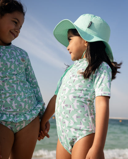 KIDS BEACH HAT - Green