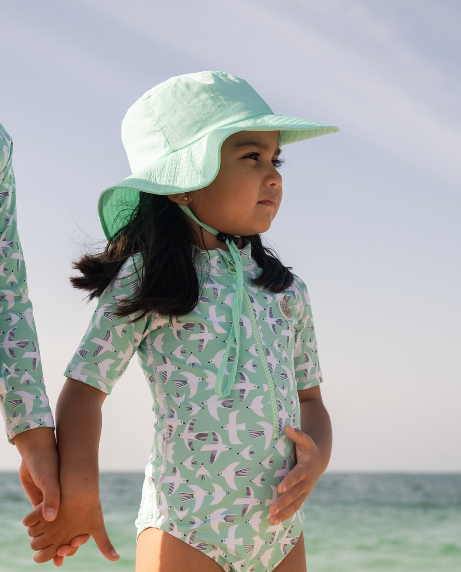 KIDS BEACH HAT - Green