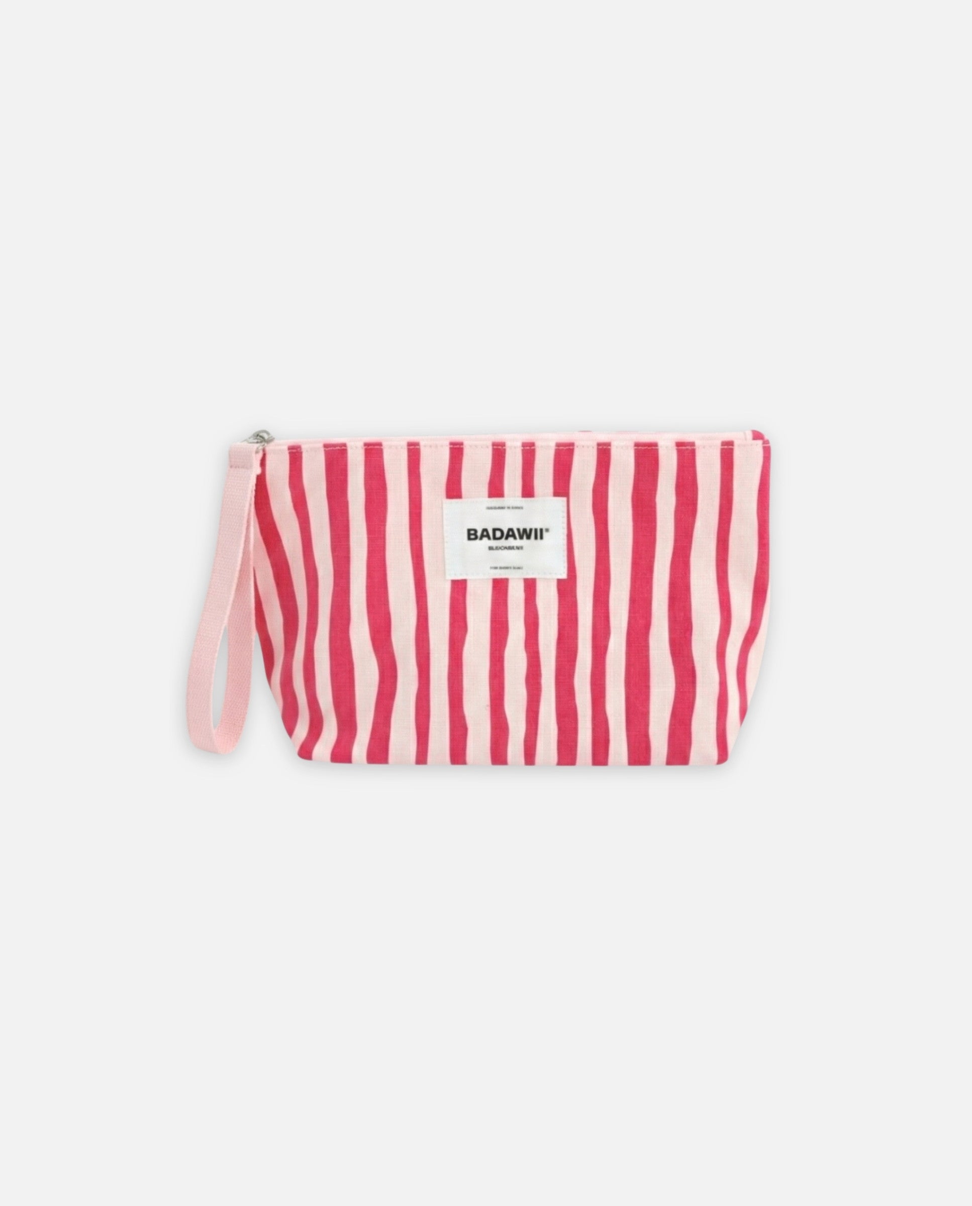 BEACH POUCH - Red Stripes