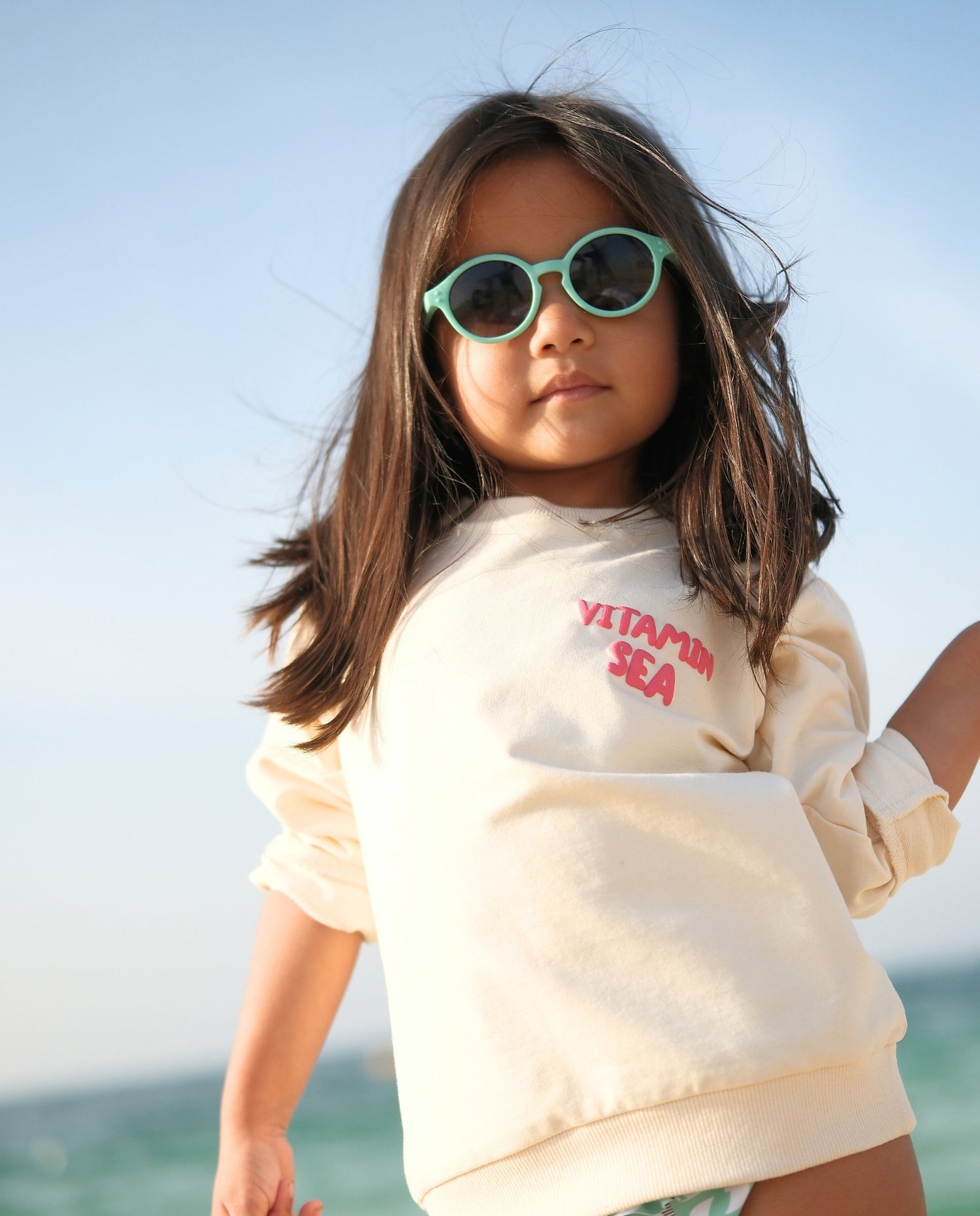 FLEXIBLE KIDS SUNGLASSES - LIGHT GREEN
