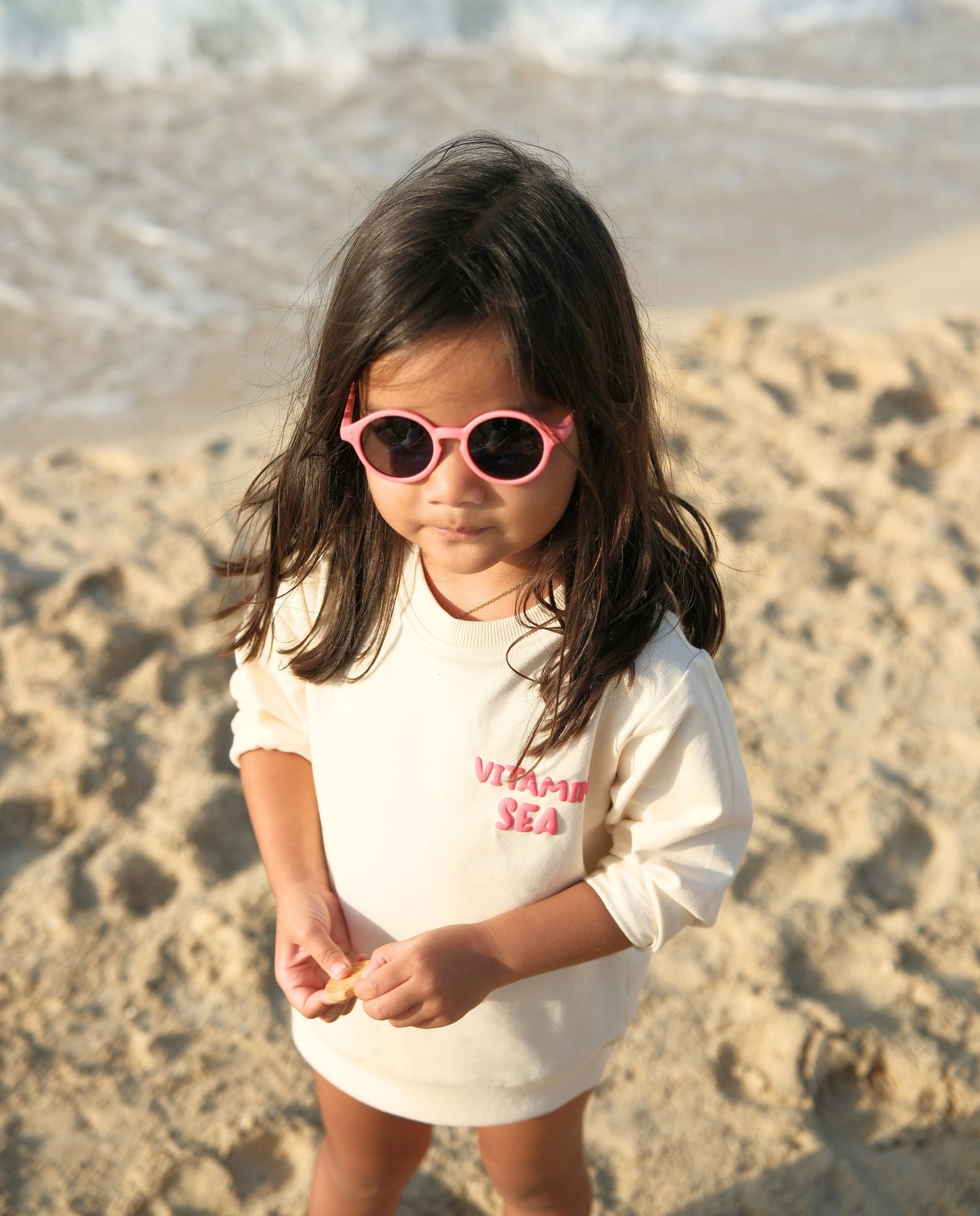 FLEXIBLE KIDS SUNGLASSES - LIGHT RED