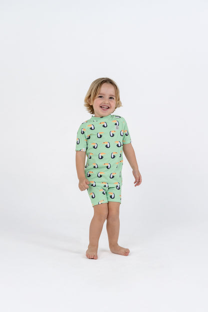 BOY SWIMSUIT 2 PIECE - Toucan Paradise