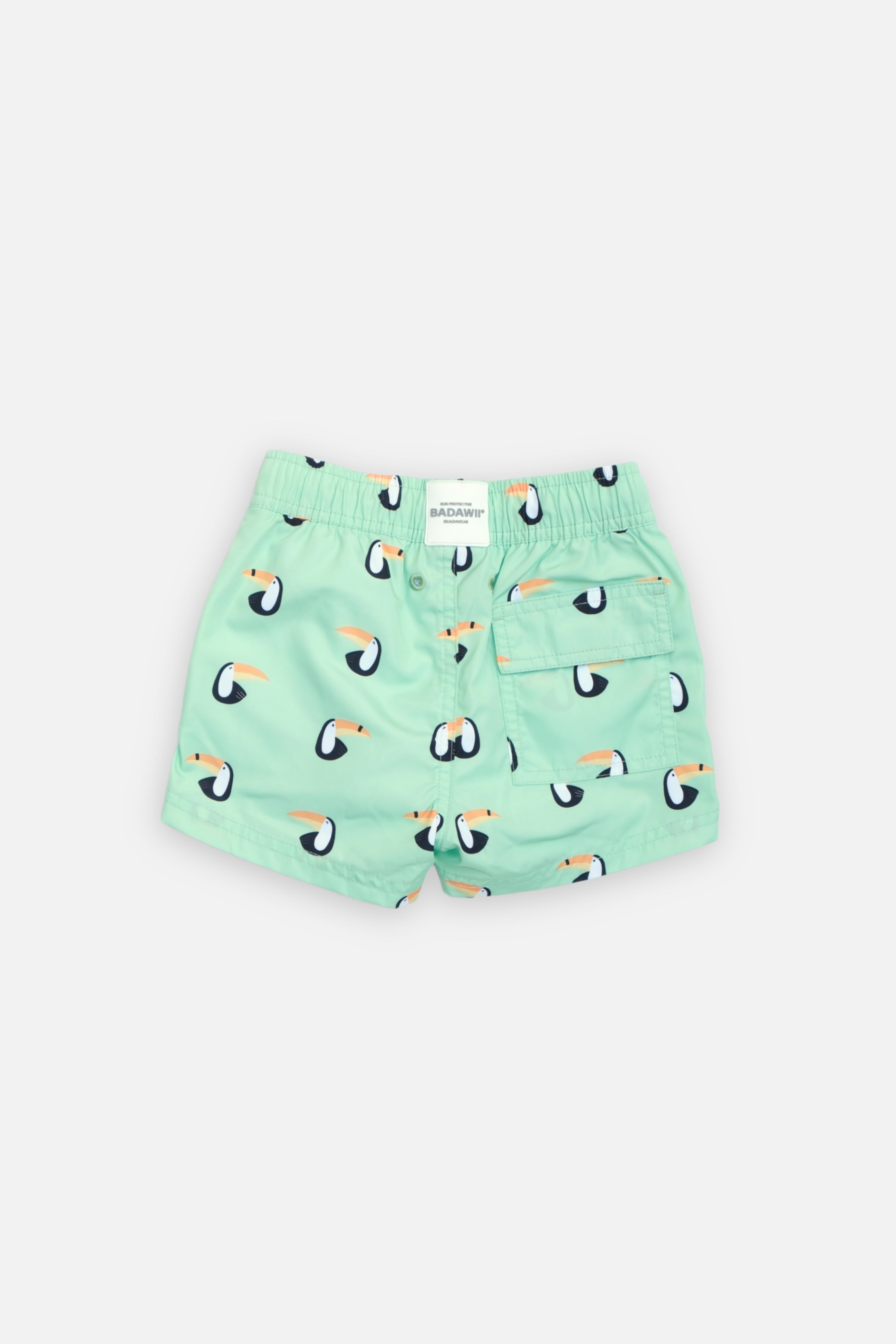 BOY SWIM SHORT - Toucan Paradise