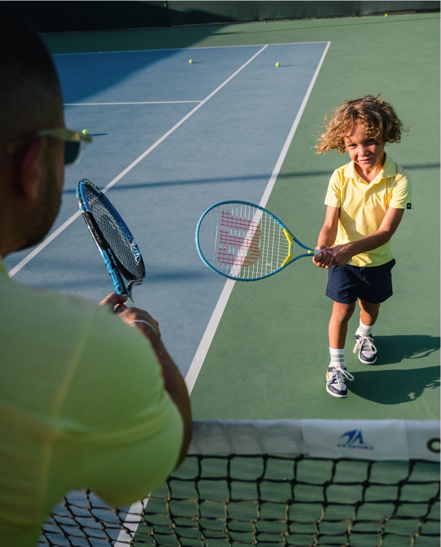KIDS ACTIVE+ POLO - Yellow
