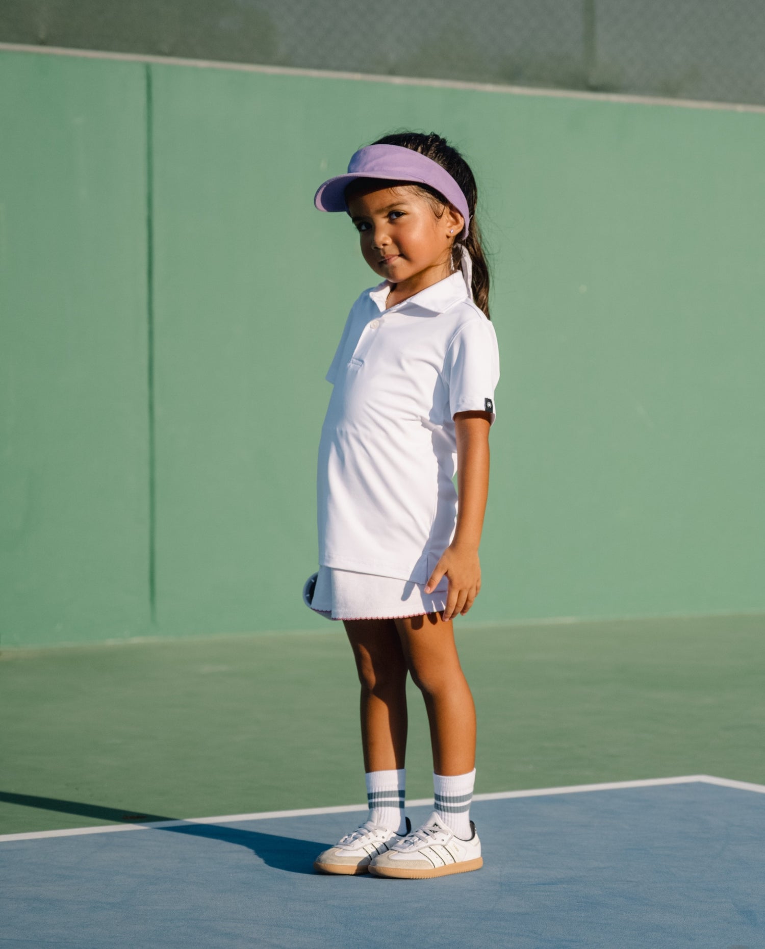 KIDS ACTIVE+ POLO - White