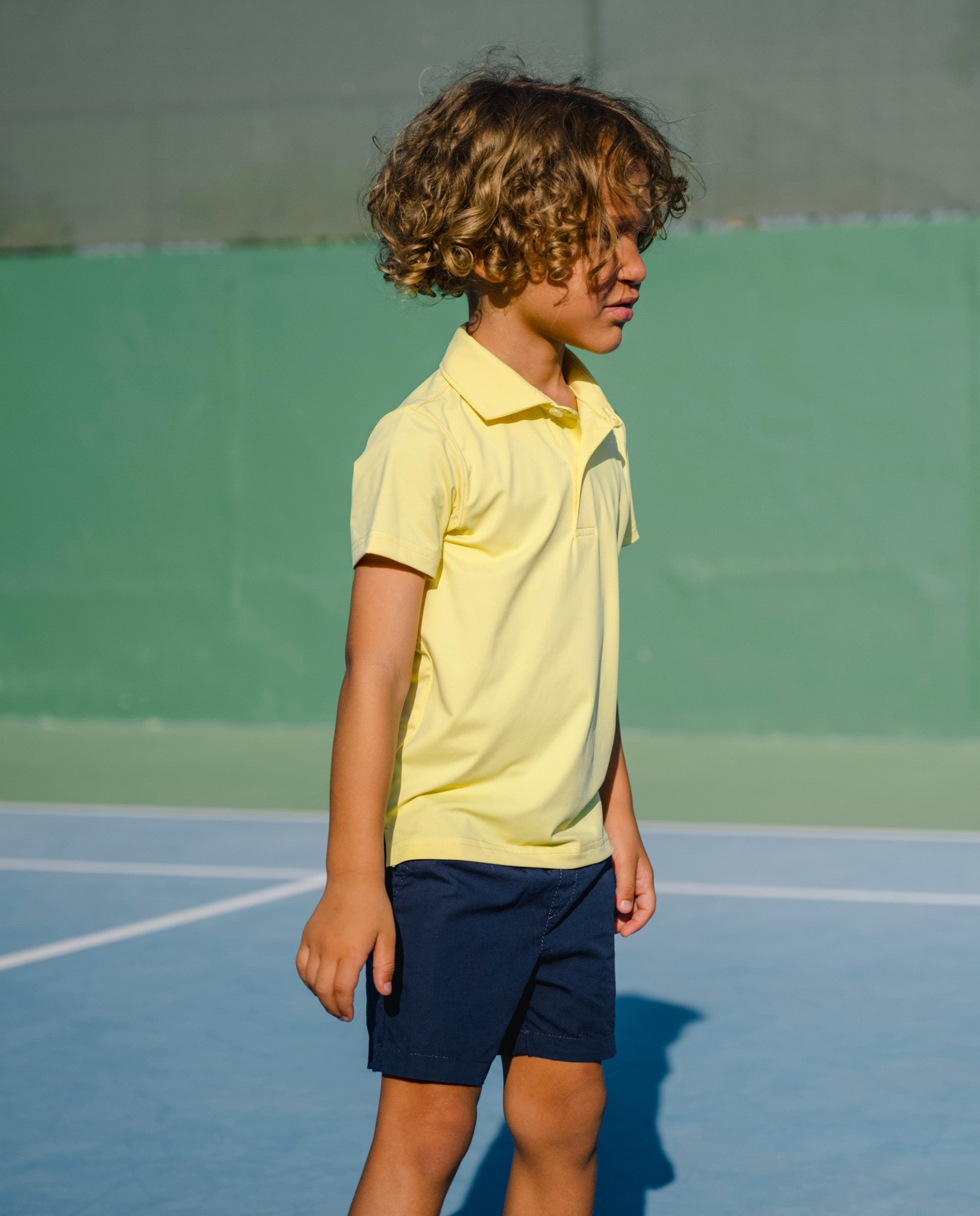 KIDS ACTIVE+ POLO - Yellow