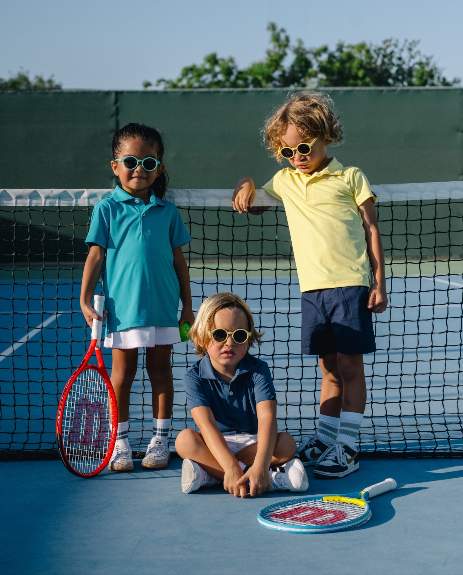 KIDS ACTIVE+ POLO - Navy Blue