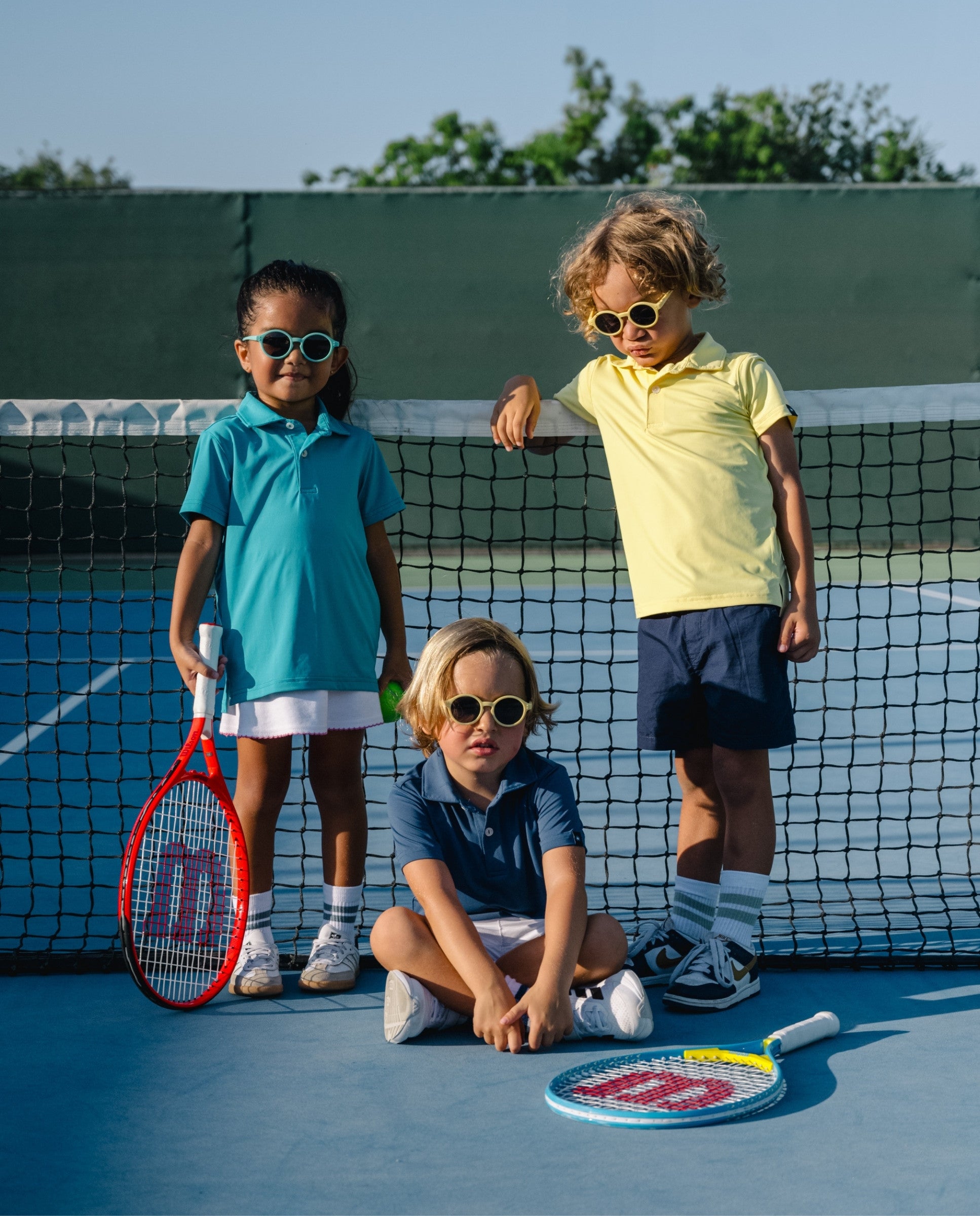 KIDS ACTIVE+ POLO - Navy Blue