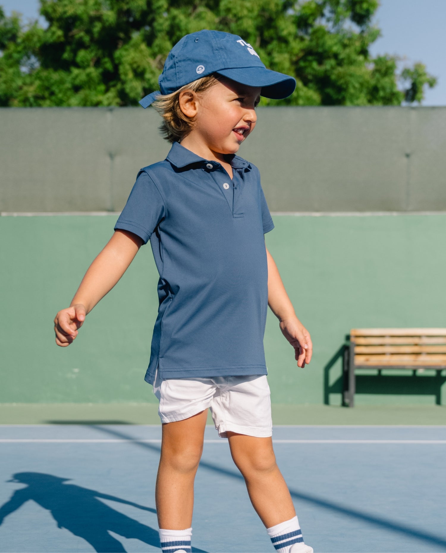 KIDS ACTIVE+ POLO - Navy Blue