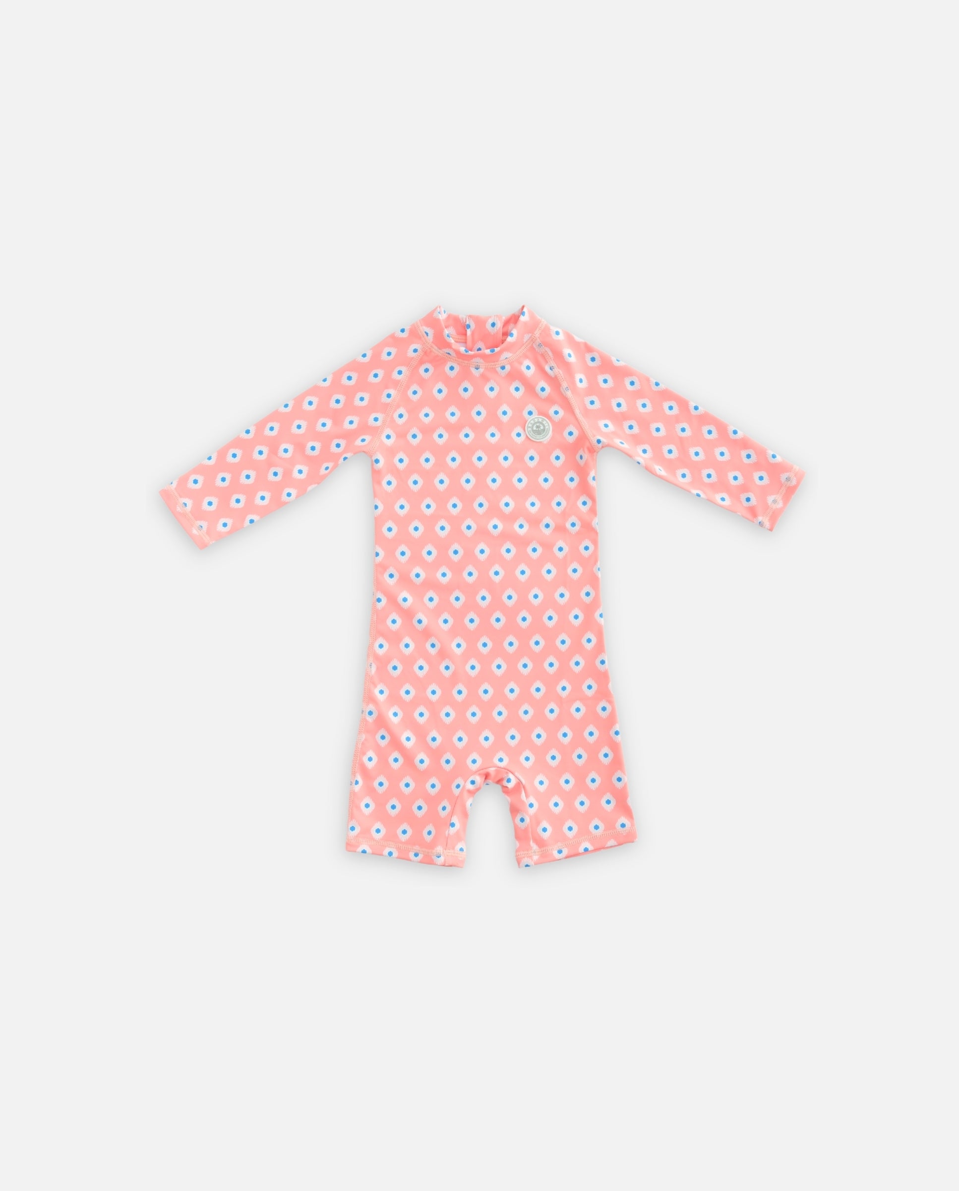 BABY SWIMSUIT - Peach Mosaic