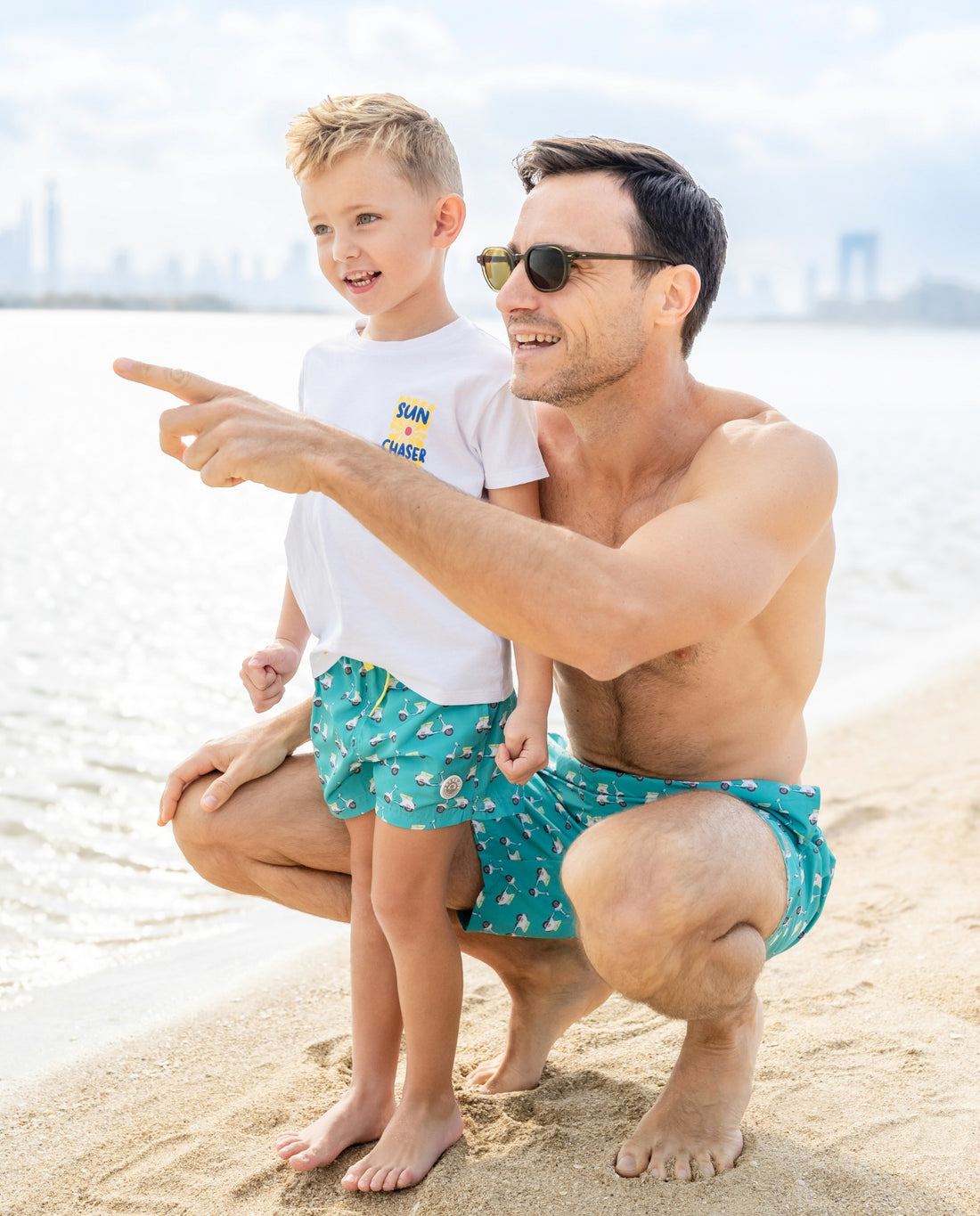 BOY SWIM SHORT - Amalfi Ride