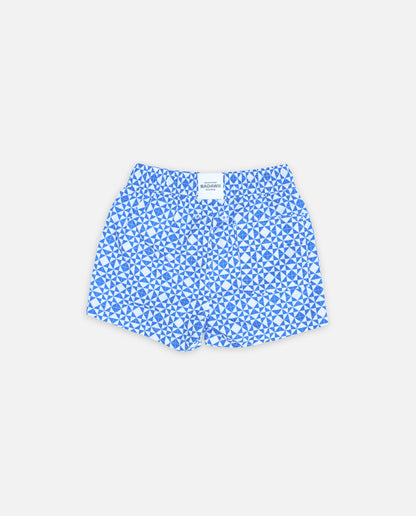 BOY SWIM SHORT - Mediterranean Tiles