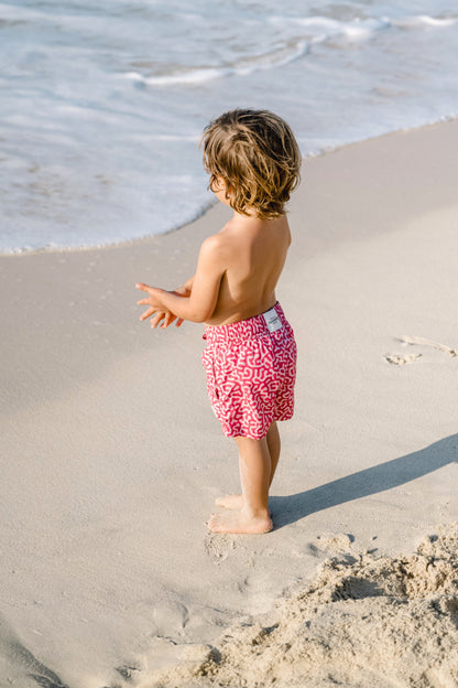 BOY SWIM SHORT - Coral Reef