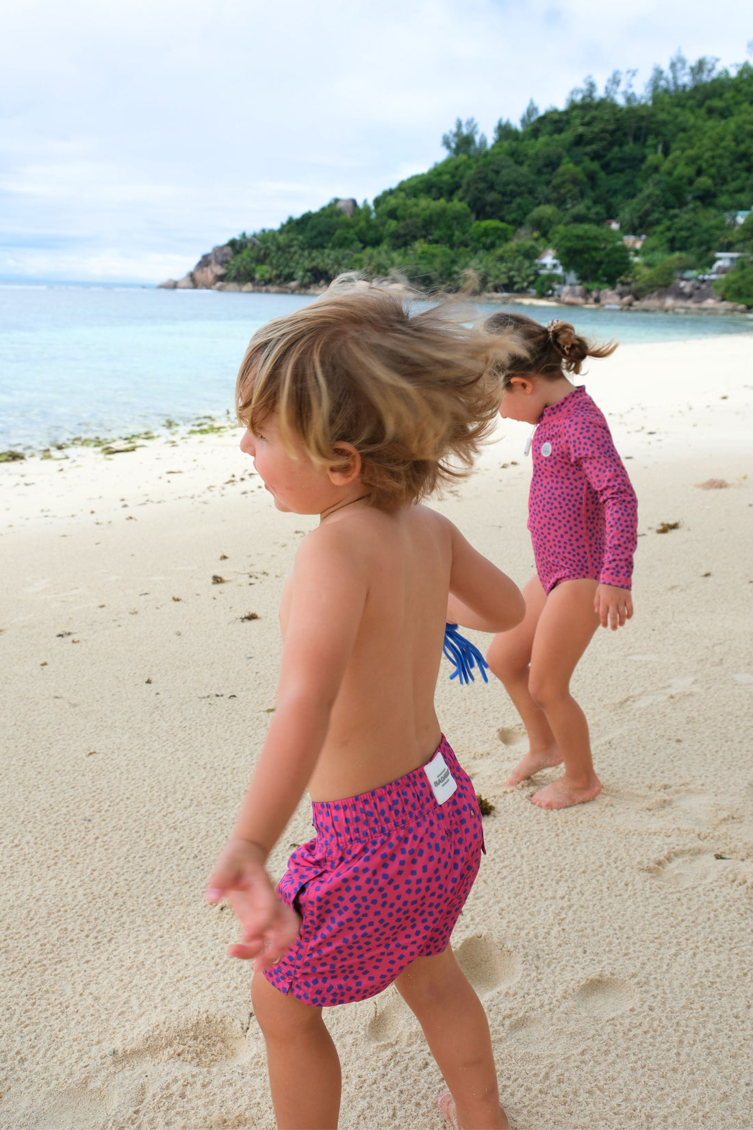 BOY SWIM SHORT - Party Punch