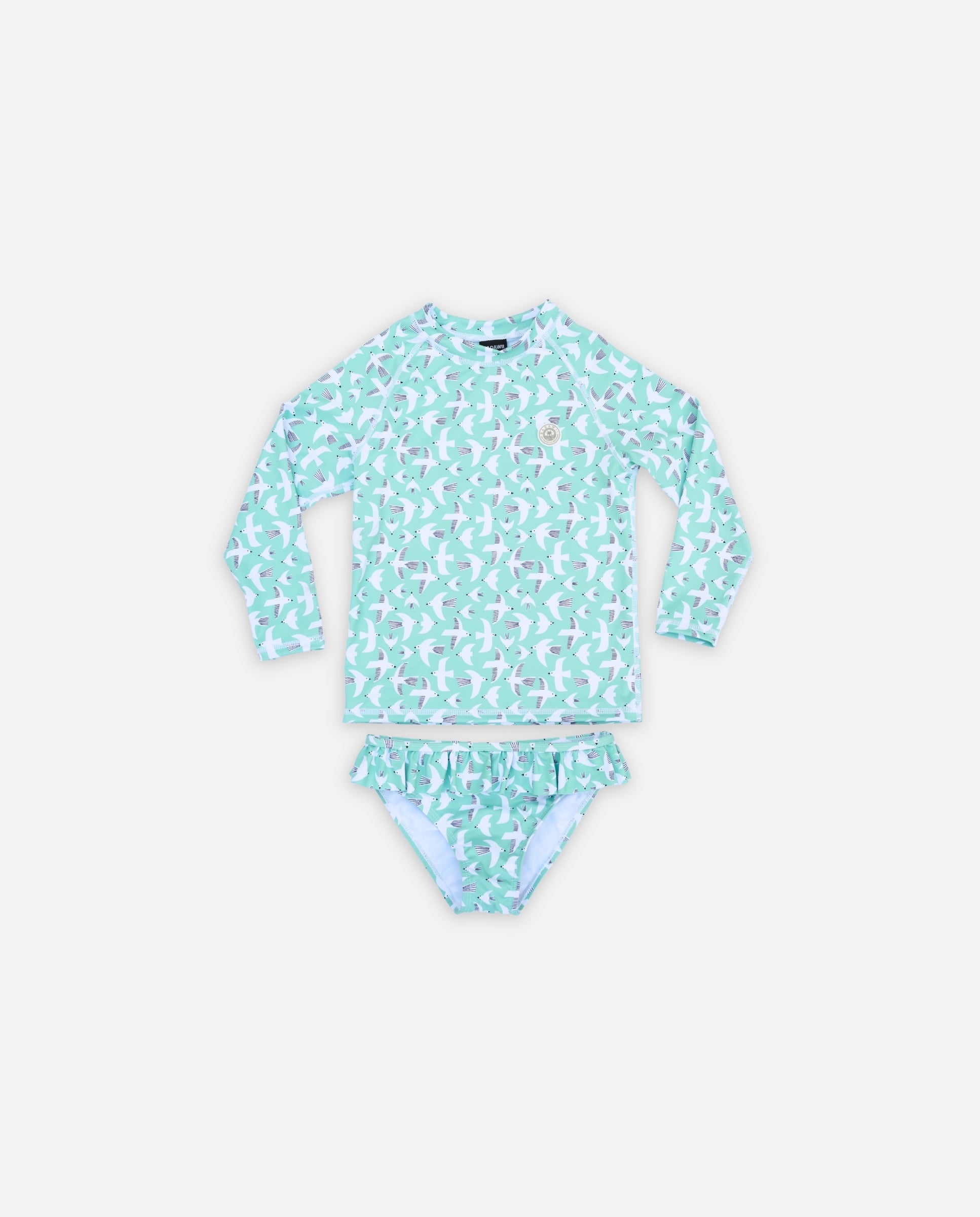 GIRL SWIMSUIT 2 PIECE SET - Seagull Breeze